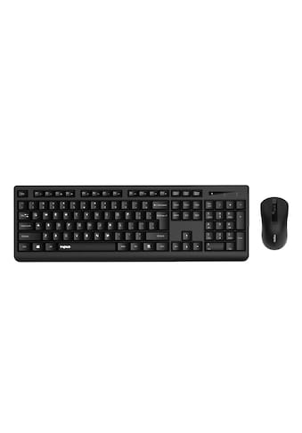 Rapoo Tastatur- ir Maus-Set »X1700 Kabellose...