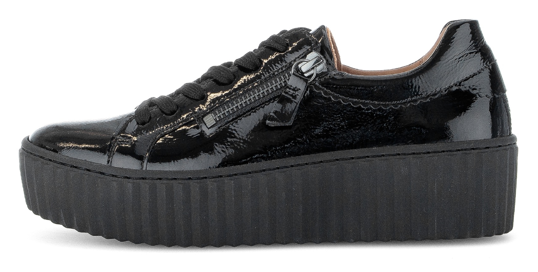 Gabor Plateausneaker, Freizeitschuh, Halbschuh, Schnürschuh mit Best Fitting-Ausstattung