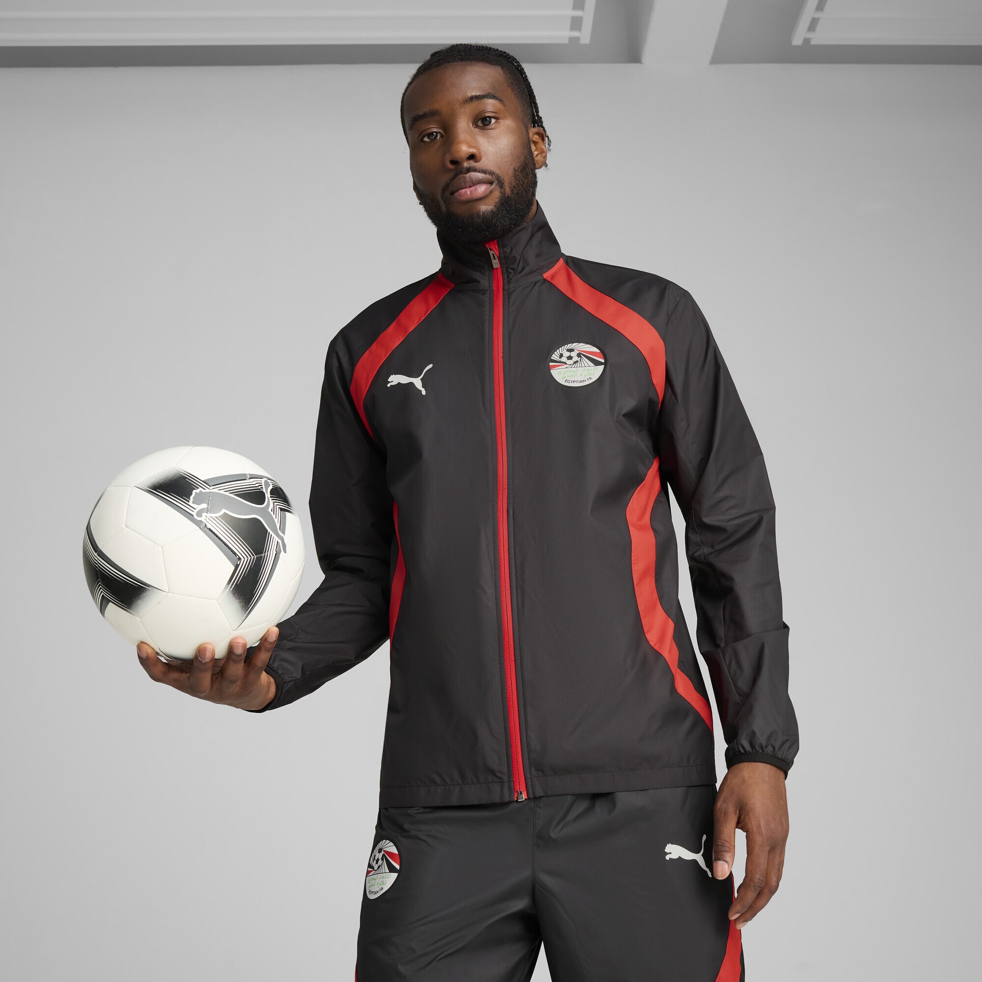 PUMA Trainingsjacke »Ägypten Gewebte Aufwärmjacke Herren«