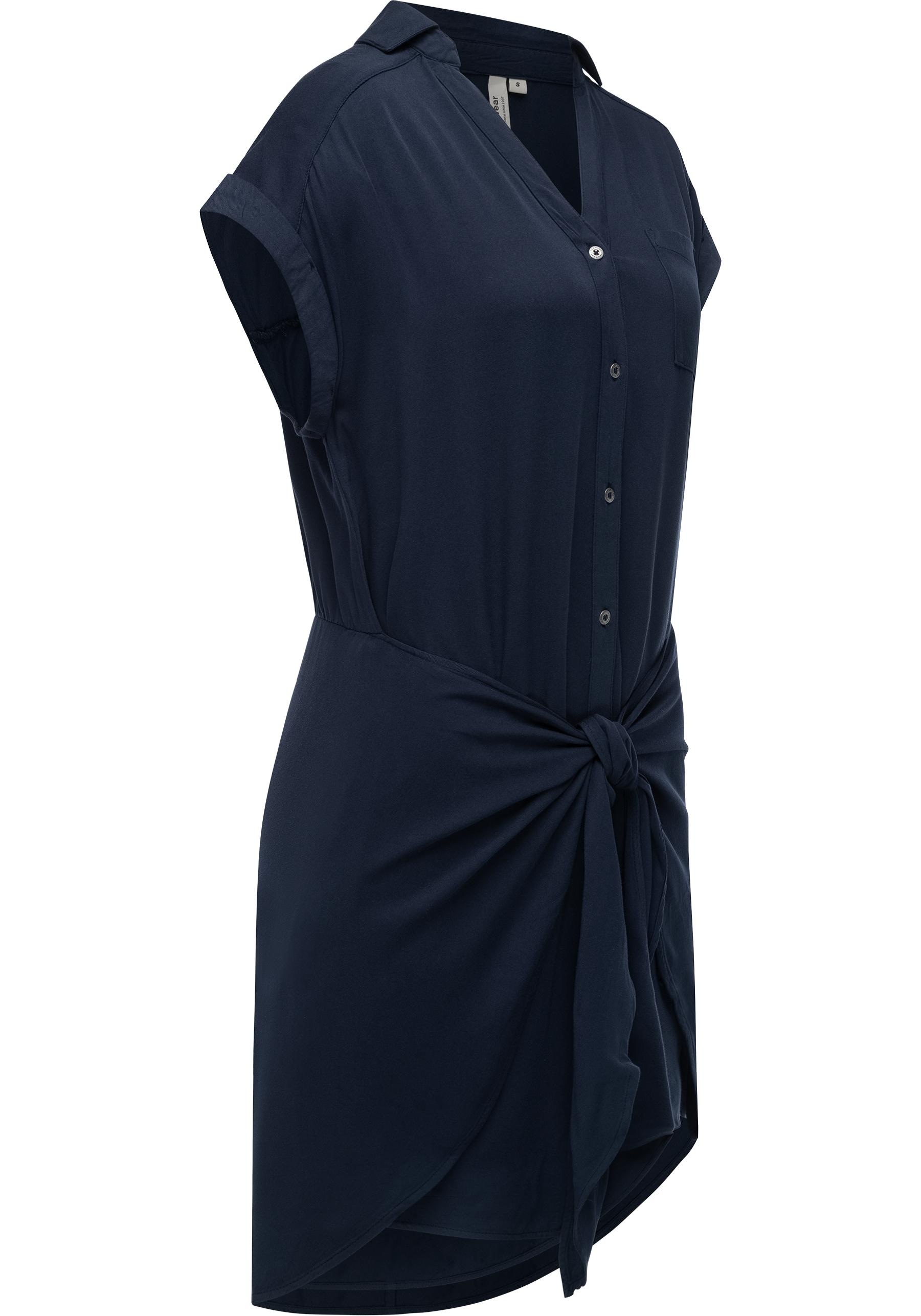 Ragwear Blusenkleid »Bahaya«, stylisches Damen Sommerkleid mit Bindeband
