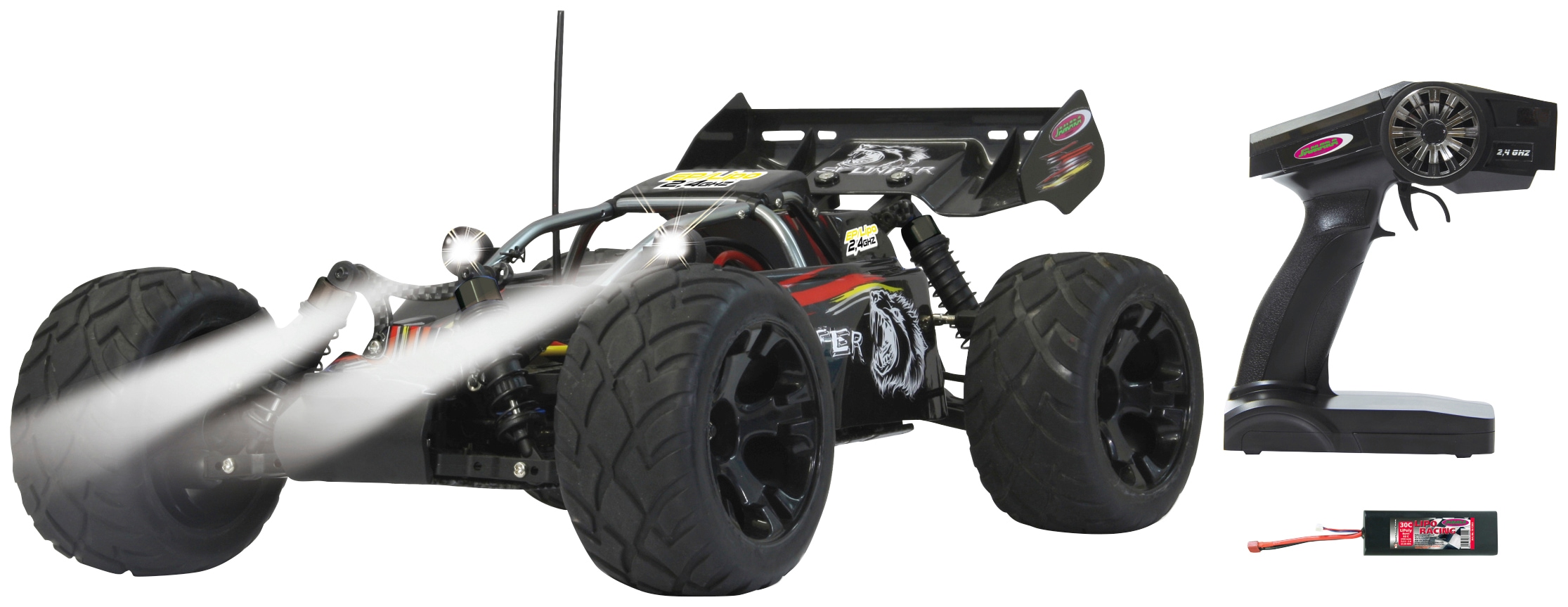 Jamara RC-Monstertruck »Splinter Desertbuggy 4WD«, 1:10, 2,4 GHz, mit LED