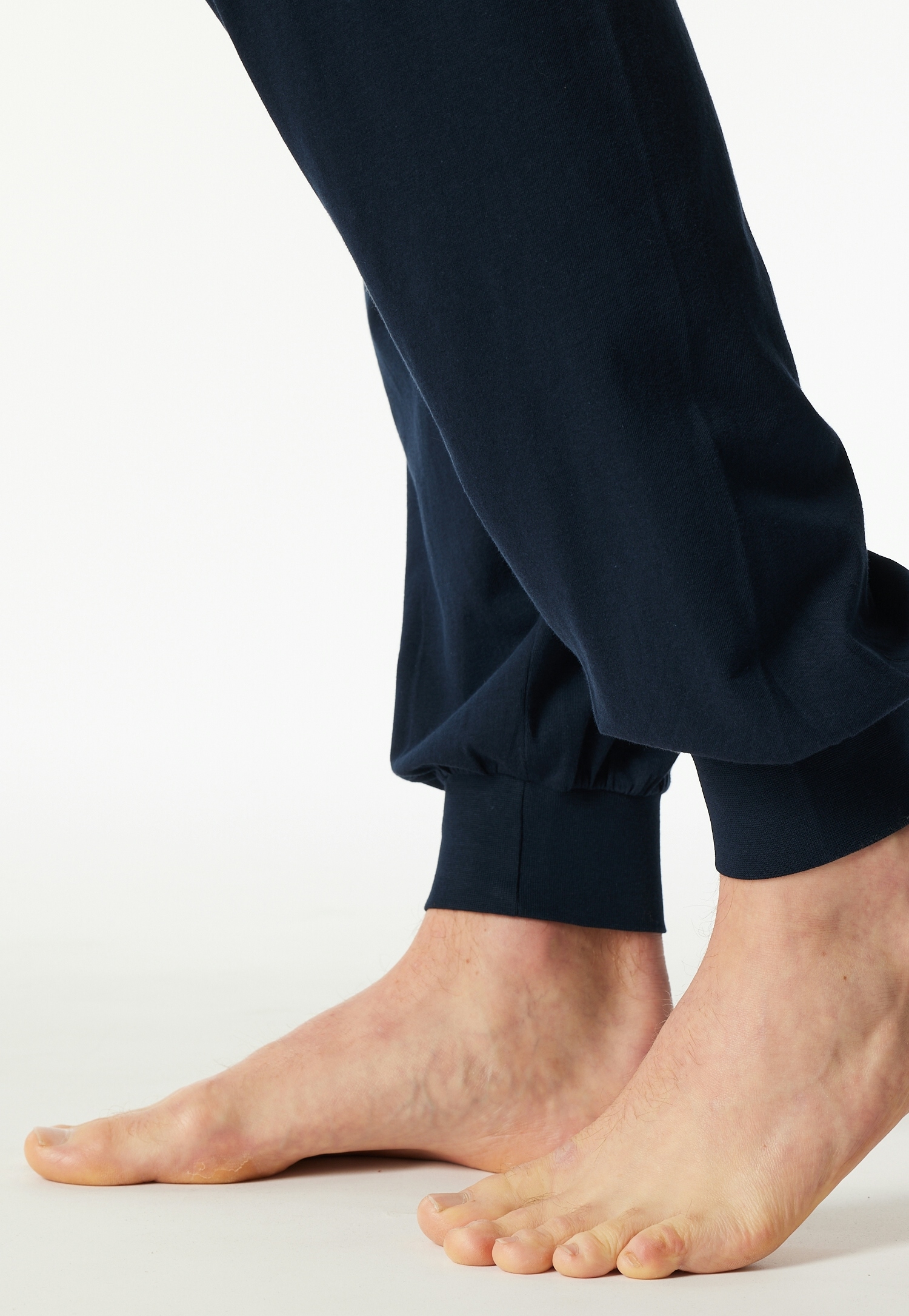 Schiesser Schlafanzug »Comfort Essentials« 2 tlg. mit angenehmen Bündchen