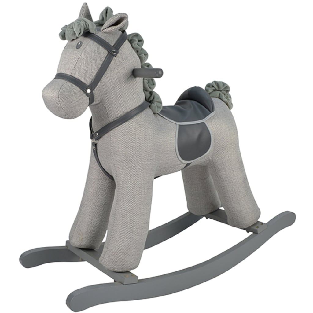 Knorrtoys® Schaukelpferd »Grey Horse«