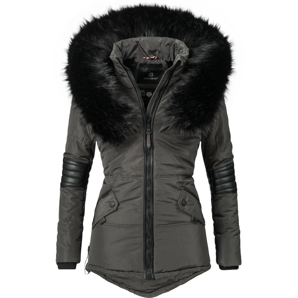 Navahoo Winterjacke »Nirvana«, mit Kapuze