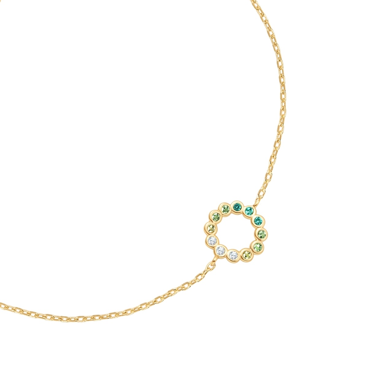 Glanzstücke München Gliederarmband »AV274« mit Zirkonia