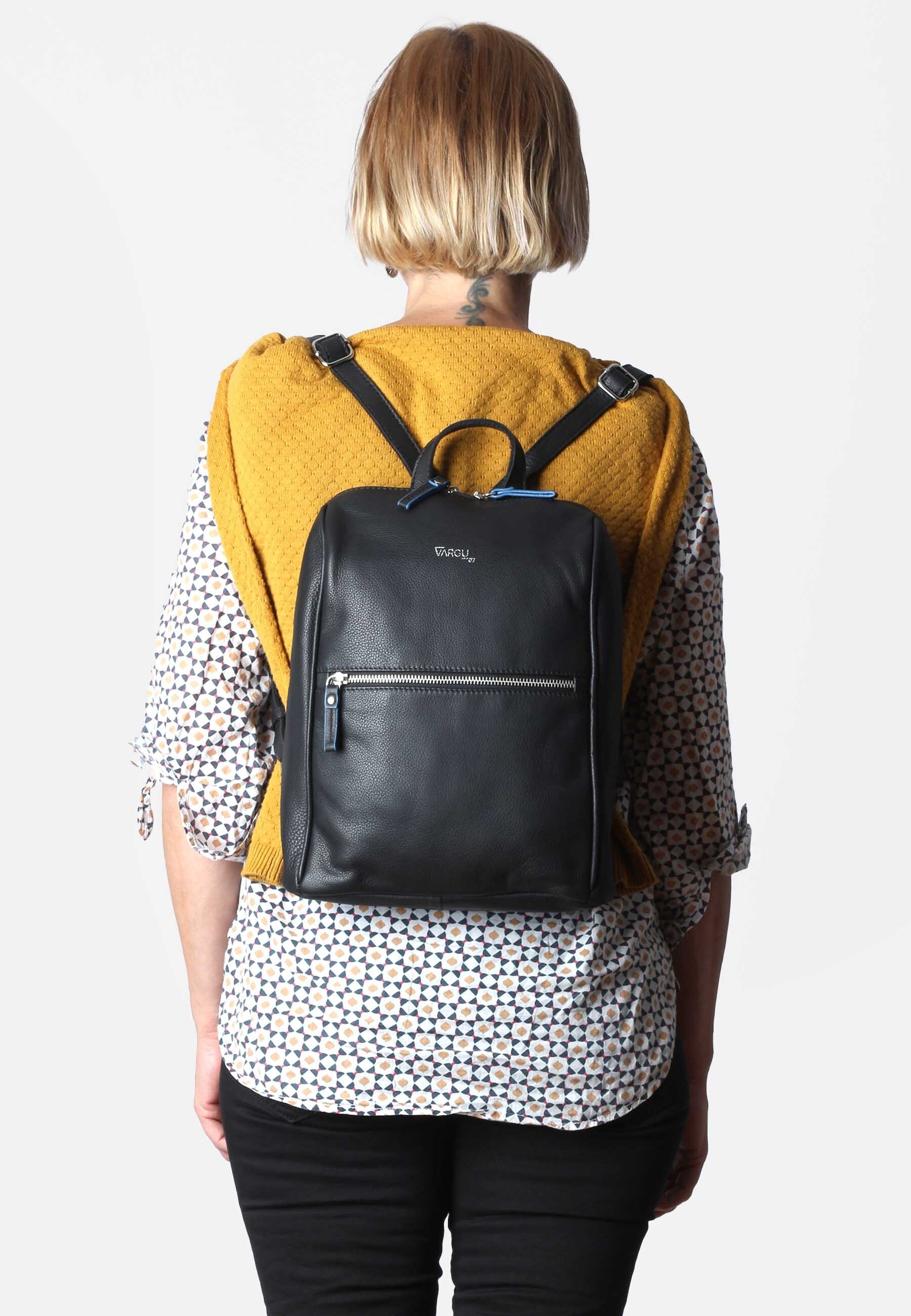 Vargu Cityrucksack »Lexa 1«, LGW zertifiziertes Leder