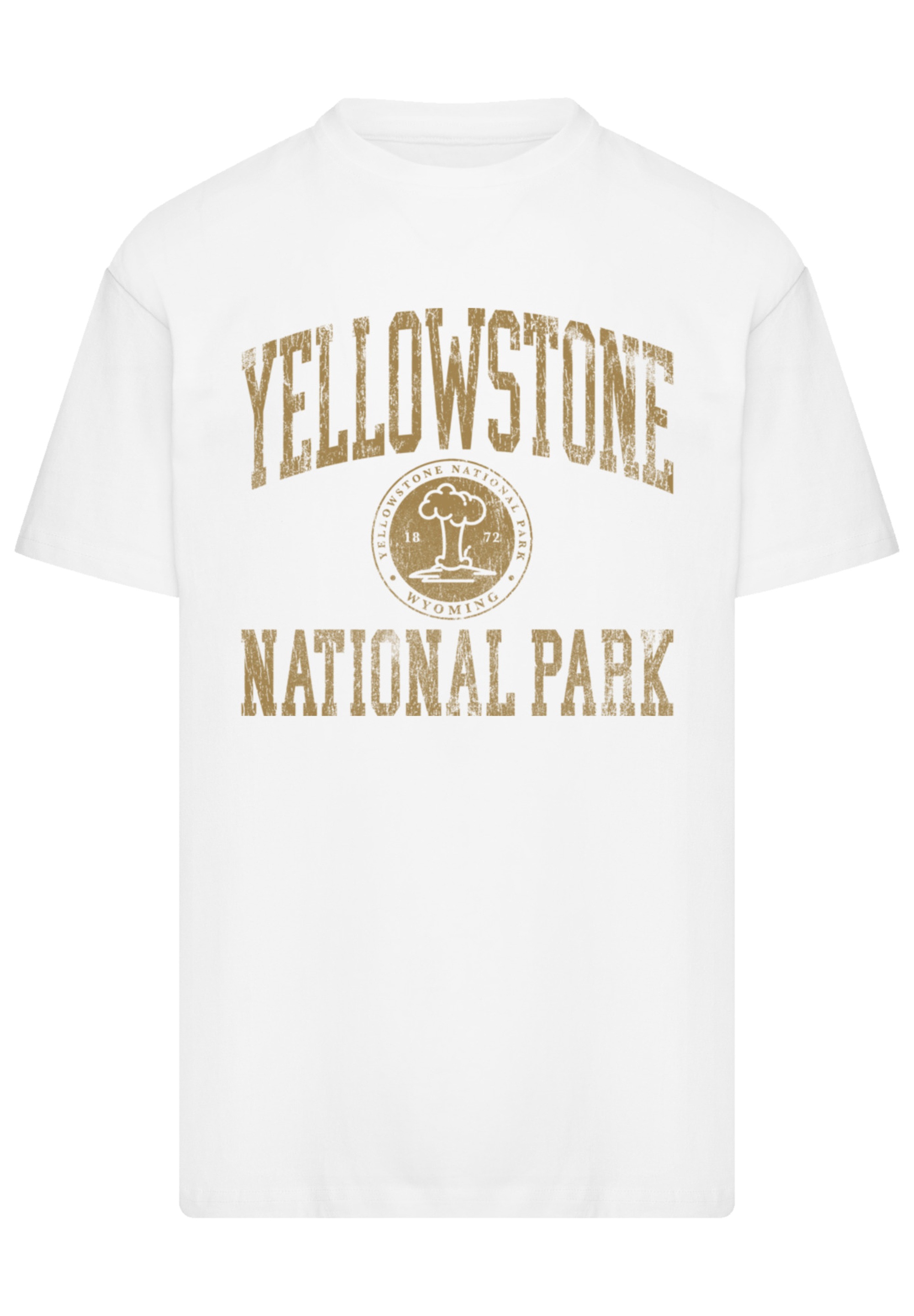 F4NT4STIC T-Shirt »US National Parks Yellowstone Wyoming«, Premium Qualität