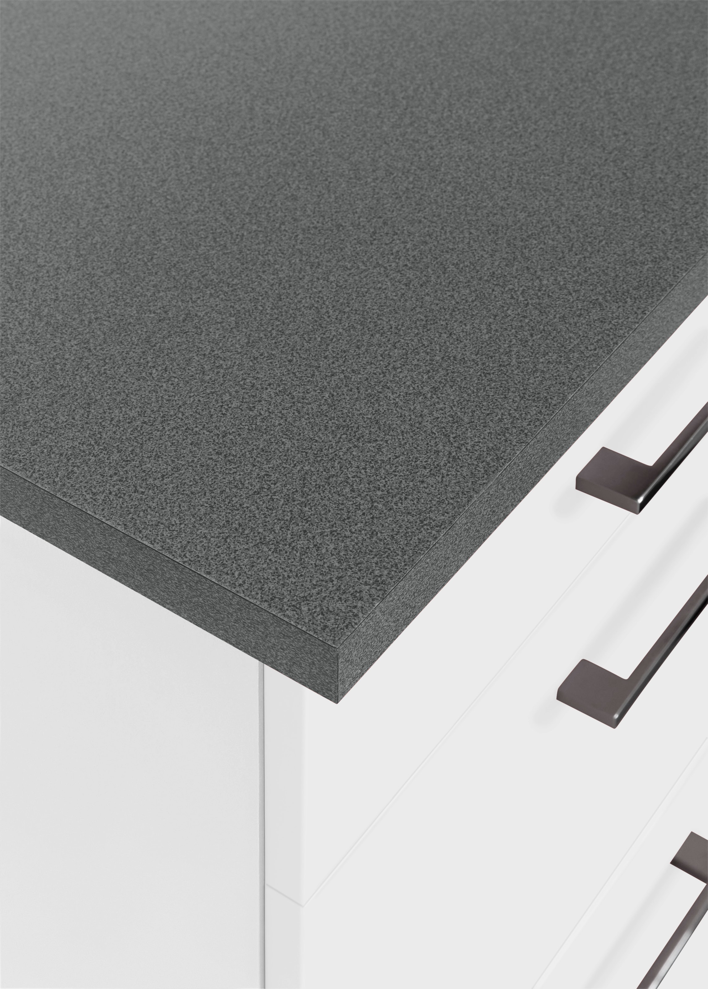 KOCHSTATION Küchenzeile »KS-Paris – Küchen mit einzigartigen Fotomotiven auf den Fronten« Breite 300 cm, wahlweise mit E-Geräten, mit Motivdruck