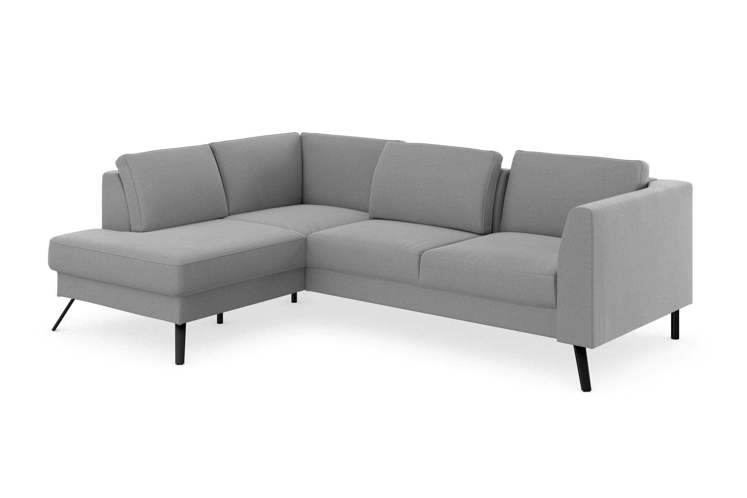 sit&more Ecksofa »Lindholm L-Form«, mit Sitztiefenverstellung und Federkern