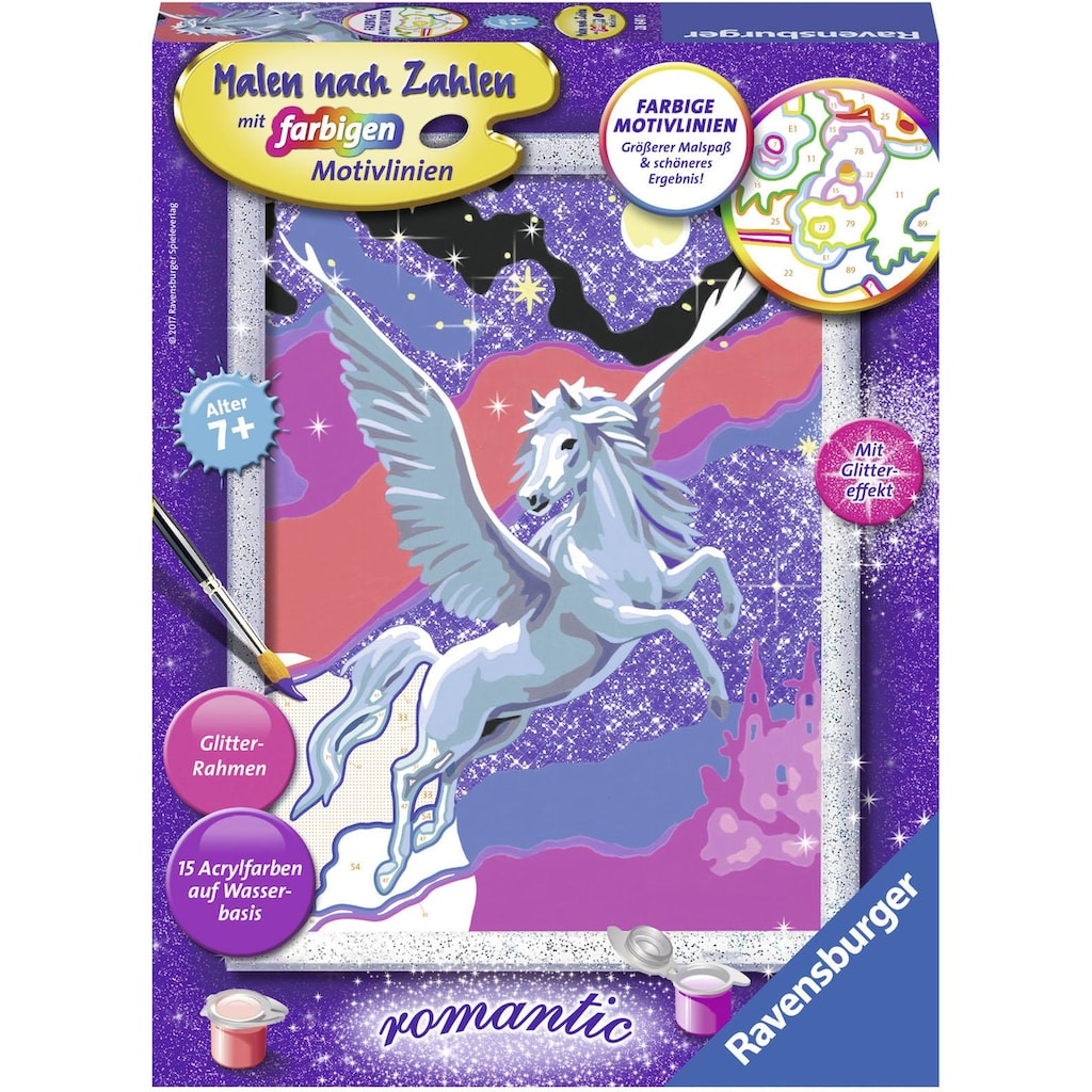 Ravensburger Malen nach Zahlen »Stolzer Pegasus«, Made in Europe, FSC® - schützt Wald - weltweit