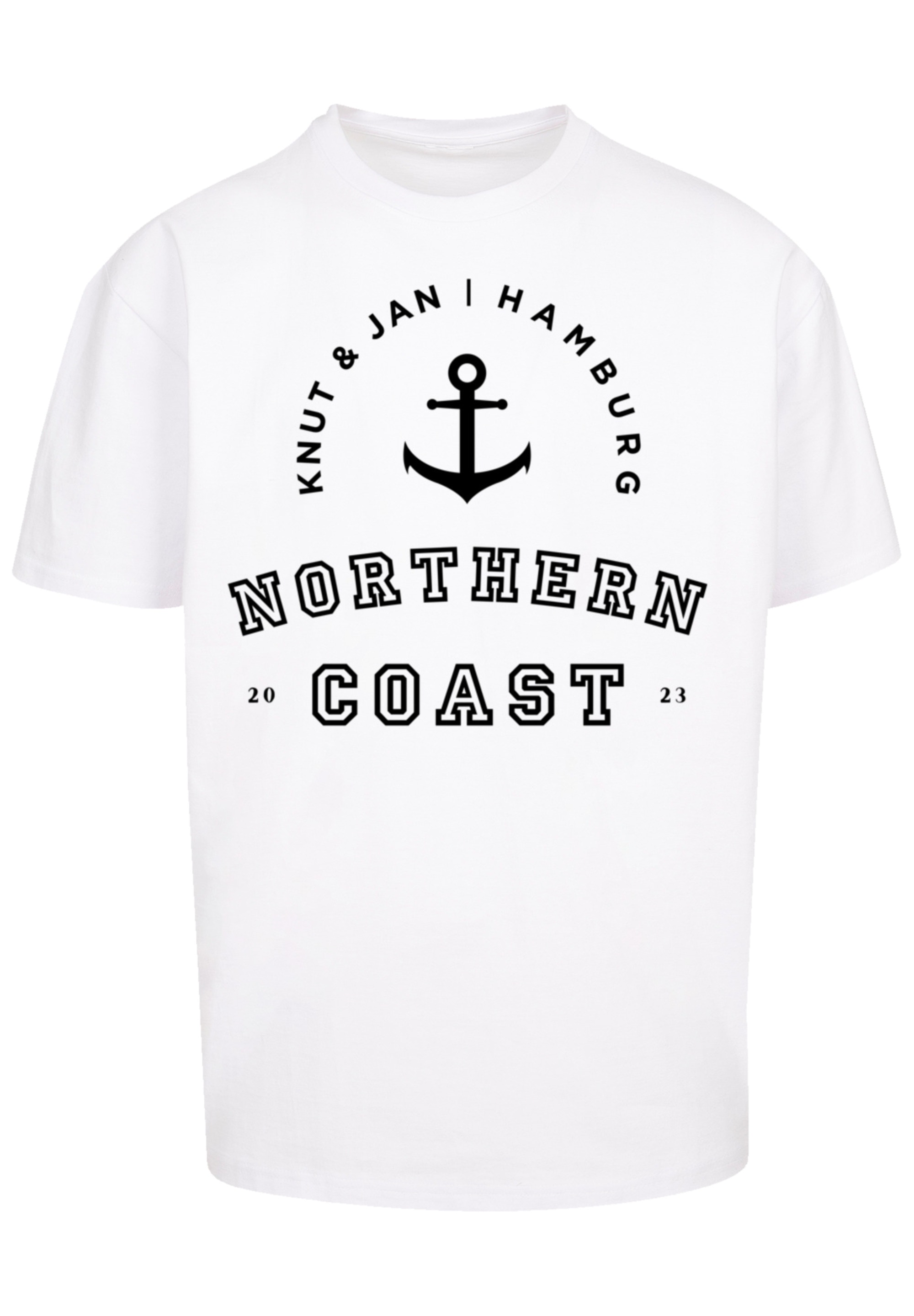 F4NT4STIC T-Shirt "Northern Coast Nordsee Knut & Jan Hamburg" Print günstig online kaufen