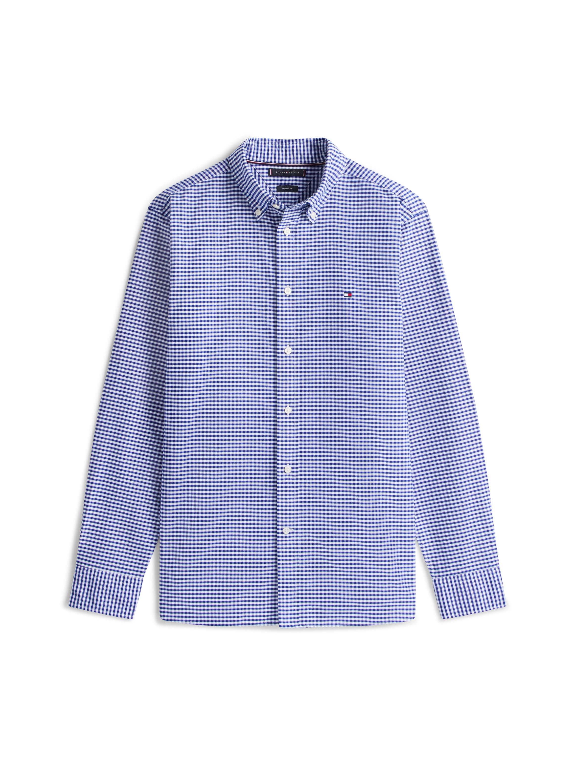 Tommy Hilfiger Langarmhemd »HERITAGE OXFORD GINGHAM« Regular fit, Button-down-Kragen, kariert