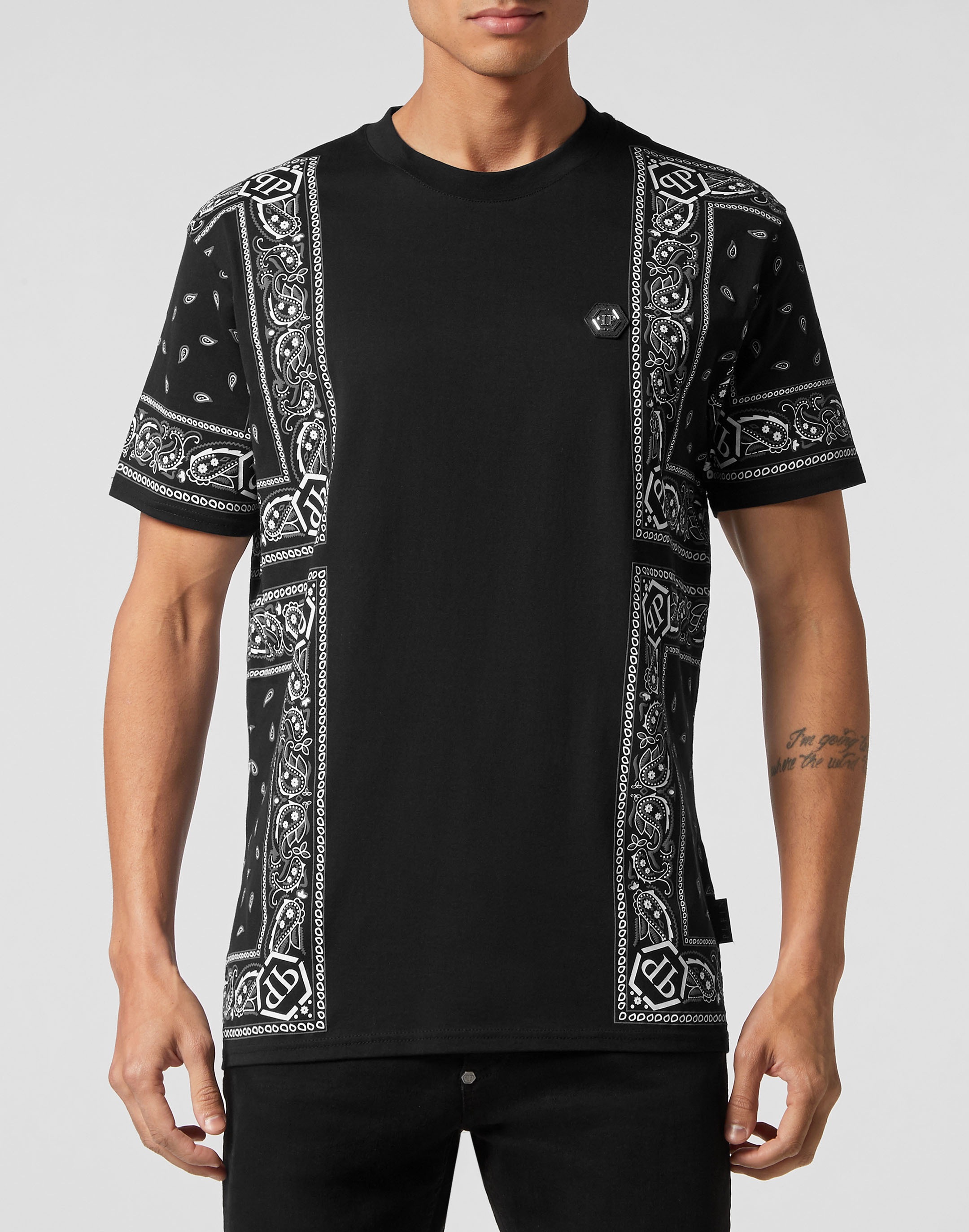 PHILIPP PLEIN T-Shirt "Paisley" günstig online kaufen