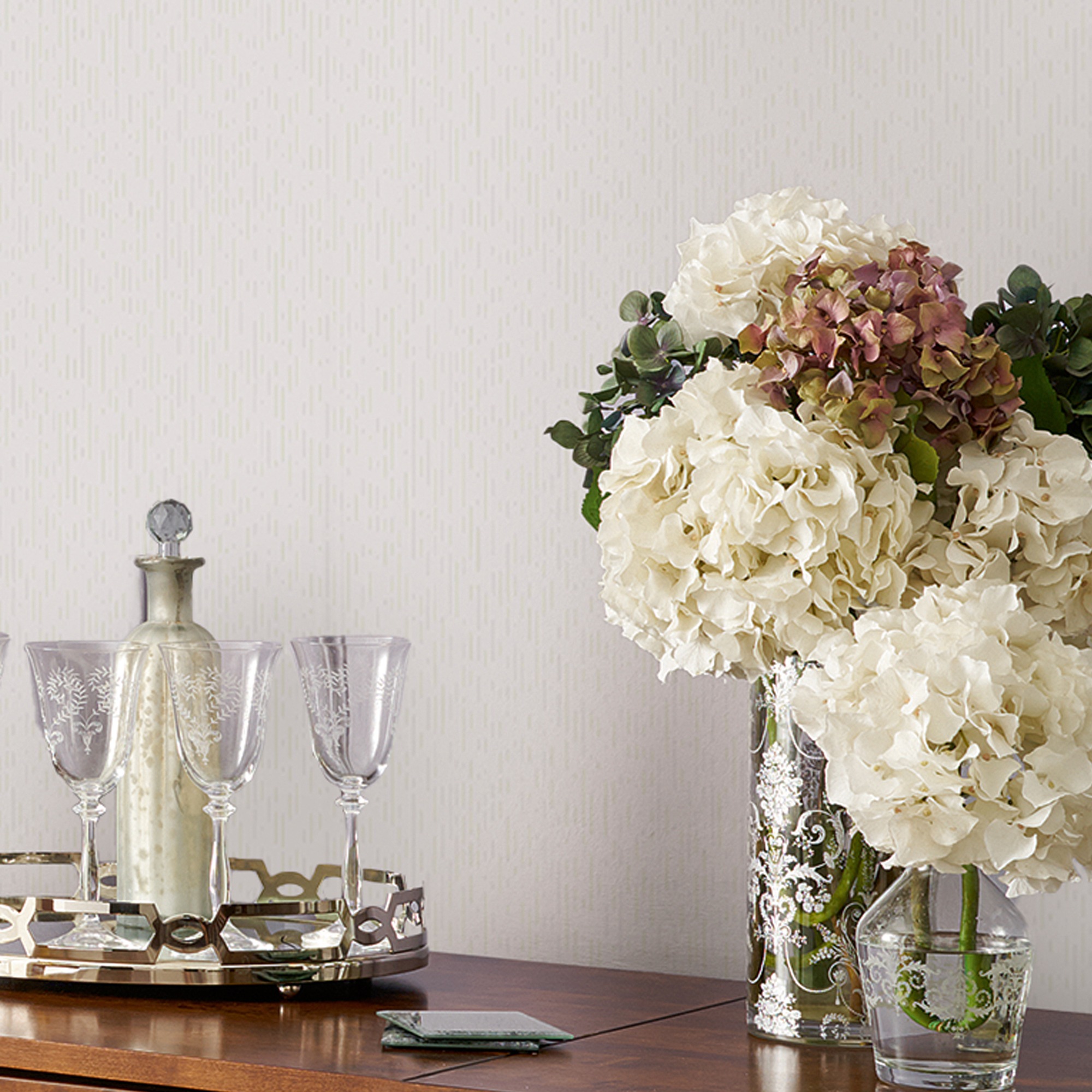 LAURA ASHLEY Vliestapete »Blyth«, FSC® zertifiziert, mit lebhaftem Druck, 10 Meter Länge