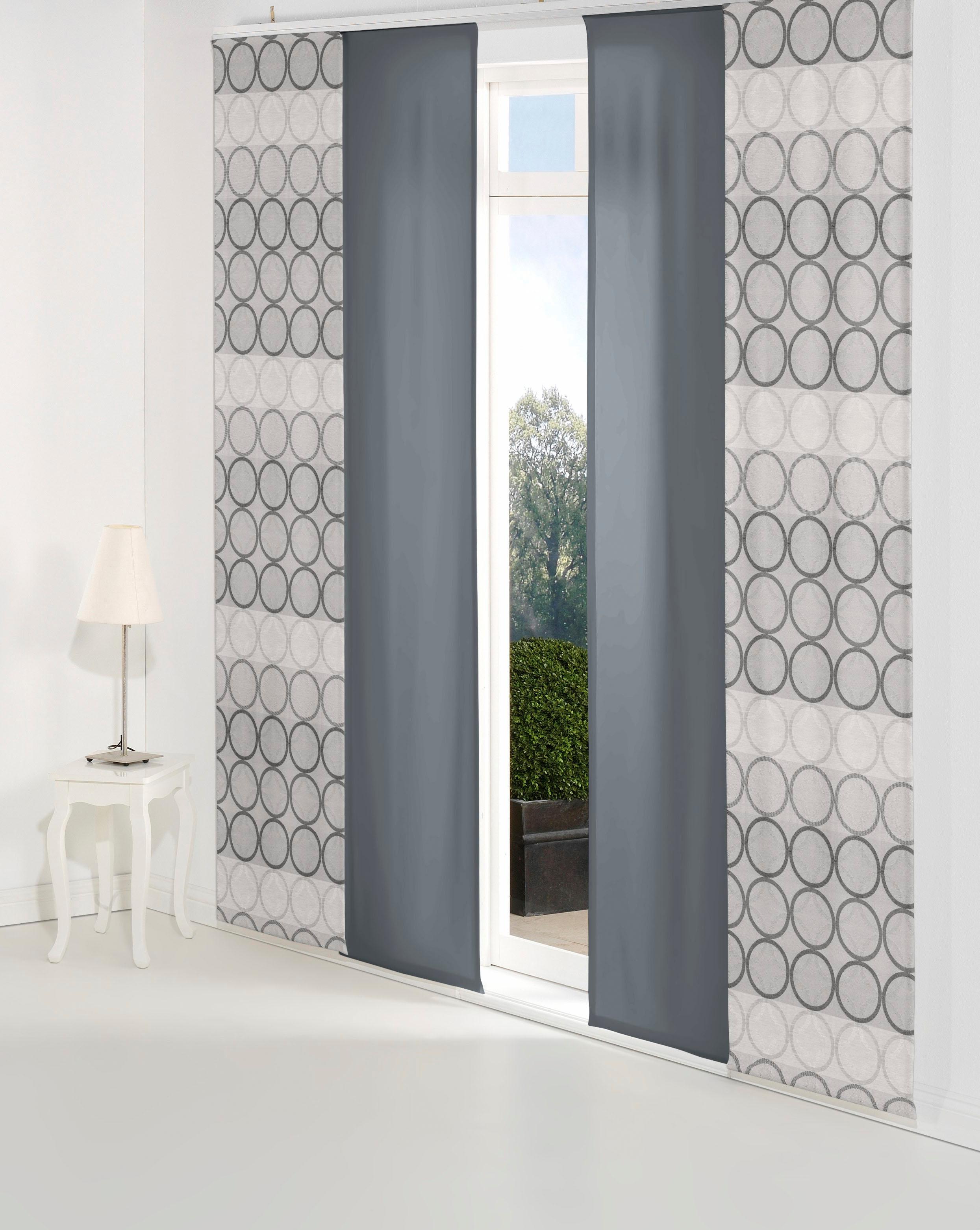 Thumbnail - Wirth Schiebegardine "Zirbello" Paneelwagen 1 Stk. tlg.