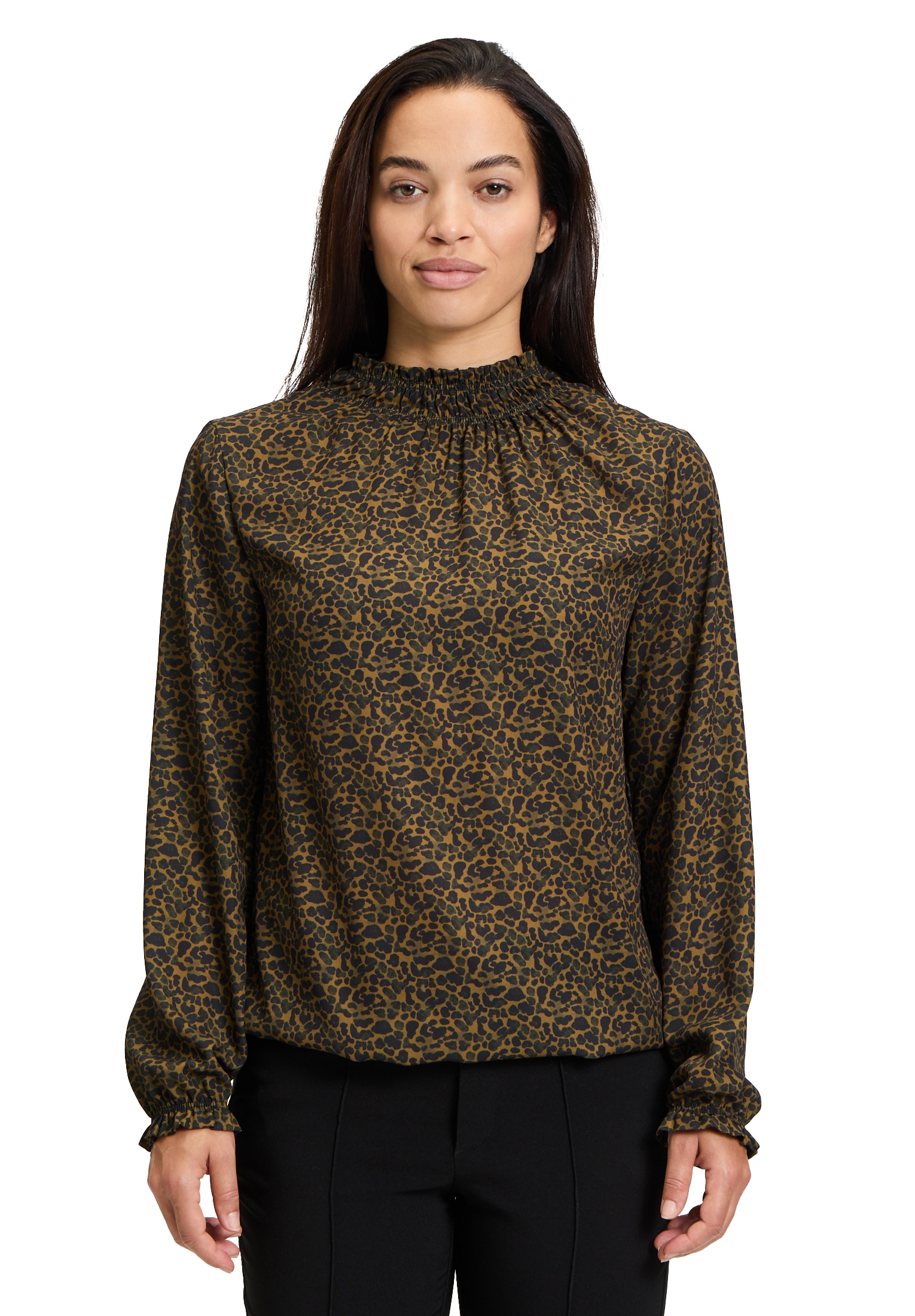 Cartoon Schlupfbluse "Damen Schlupfbluse mit Raffung" günstig online kaufen