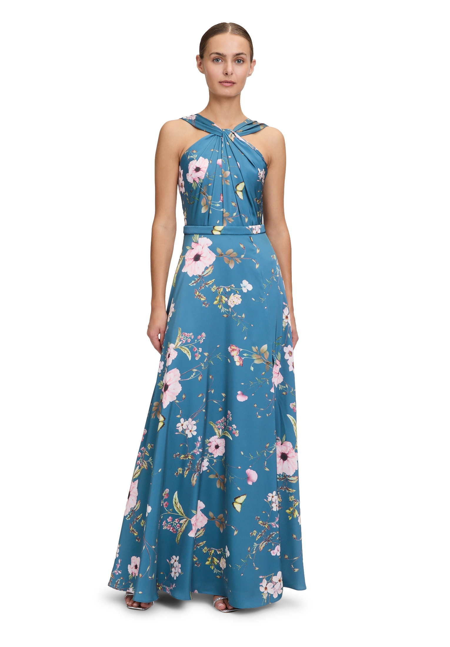 Vera Mont Abendkleid "Damen mit Blumenprint" Ohne Tasche Design günstig online kaufen