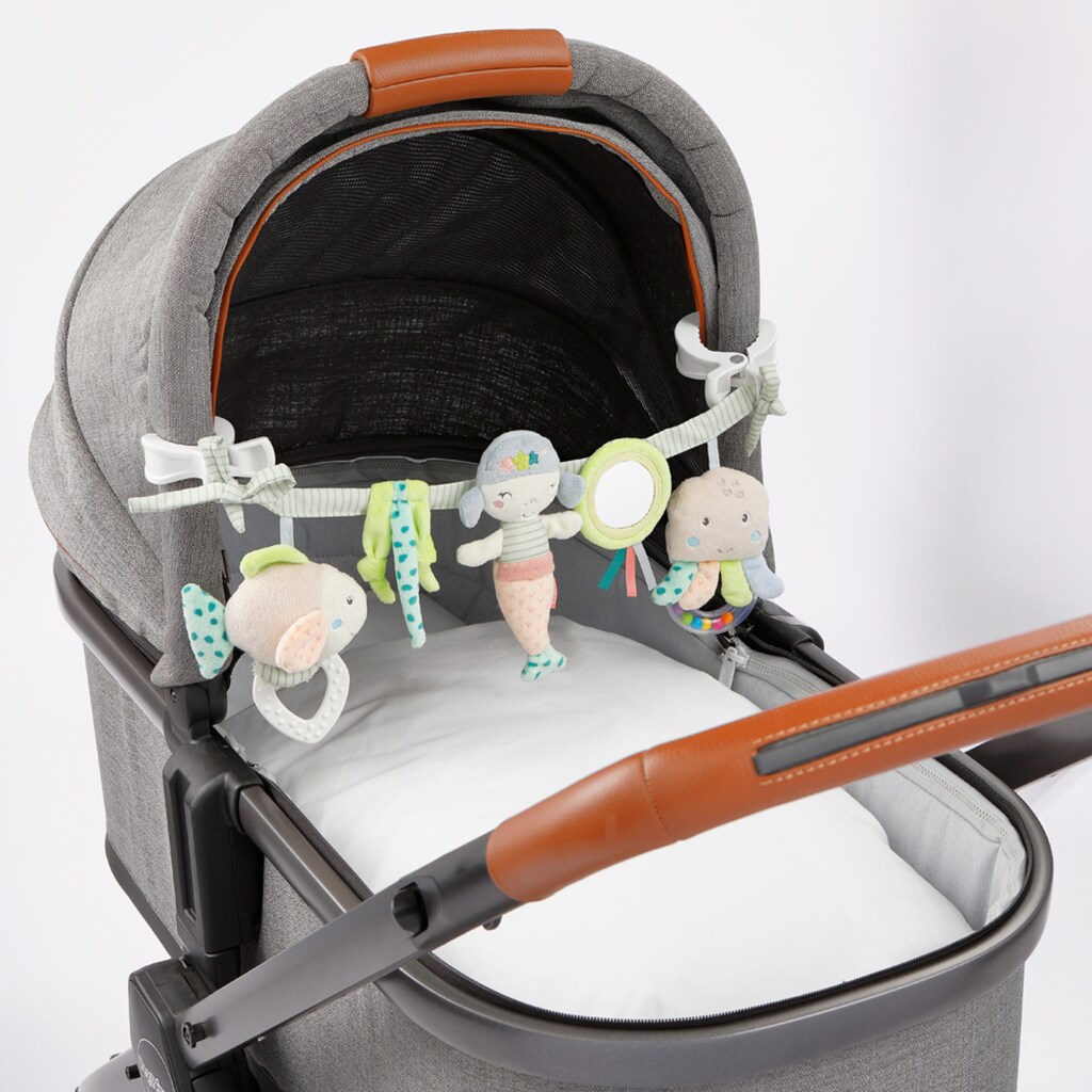 Fehn Kinderwagenkette »Meereskinder«, zum Aufhängen an Kinderwagen, Babyschale, Bett, Wiege & Spielbogen