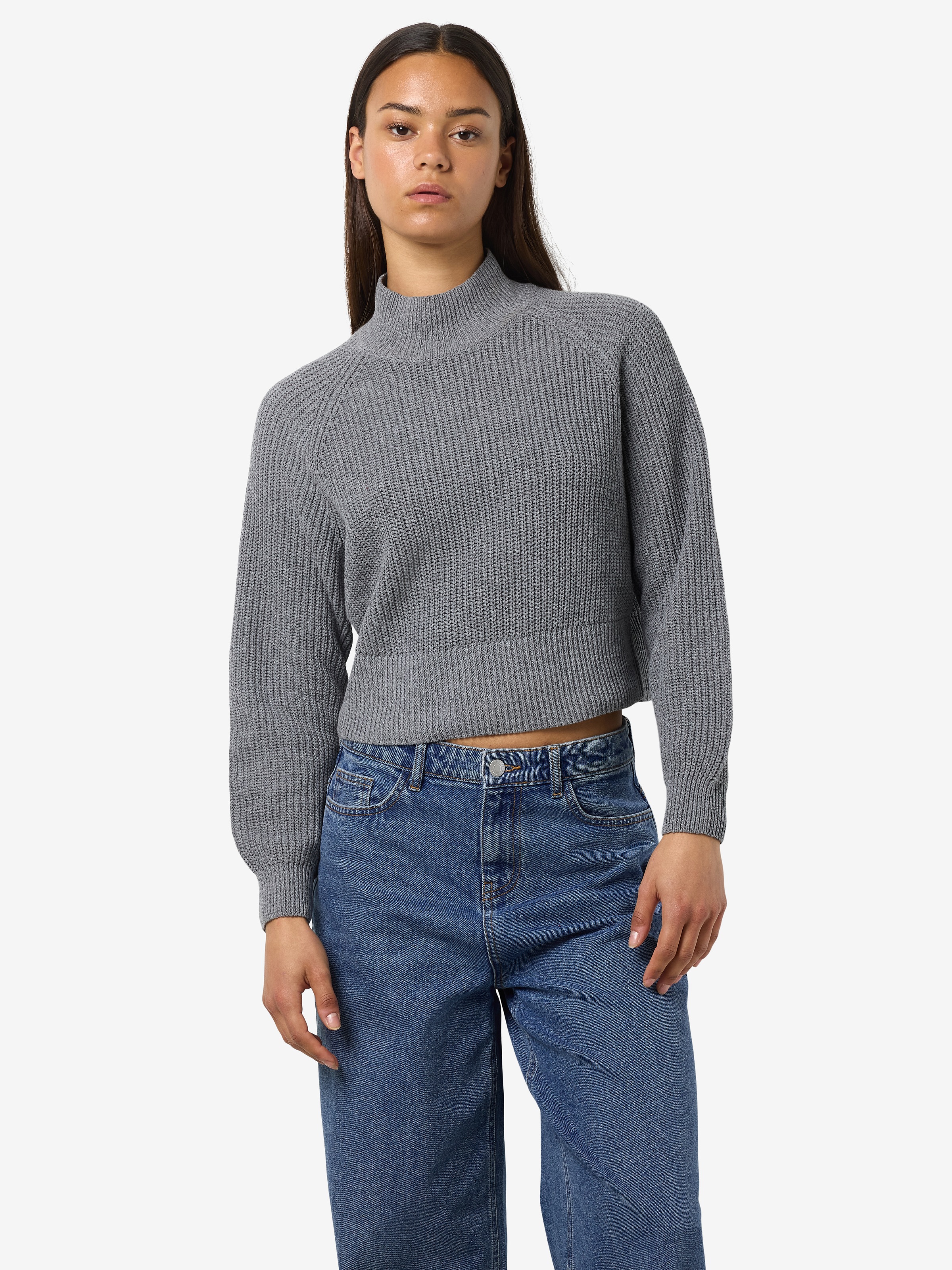Noisy may Stehkragenpullover "NMDARA L/S HIGH NECK KNIT FWD NOOS" günstig online kaufen