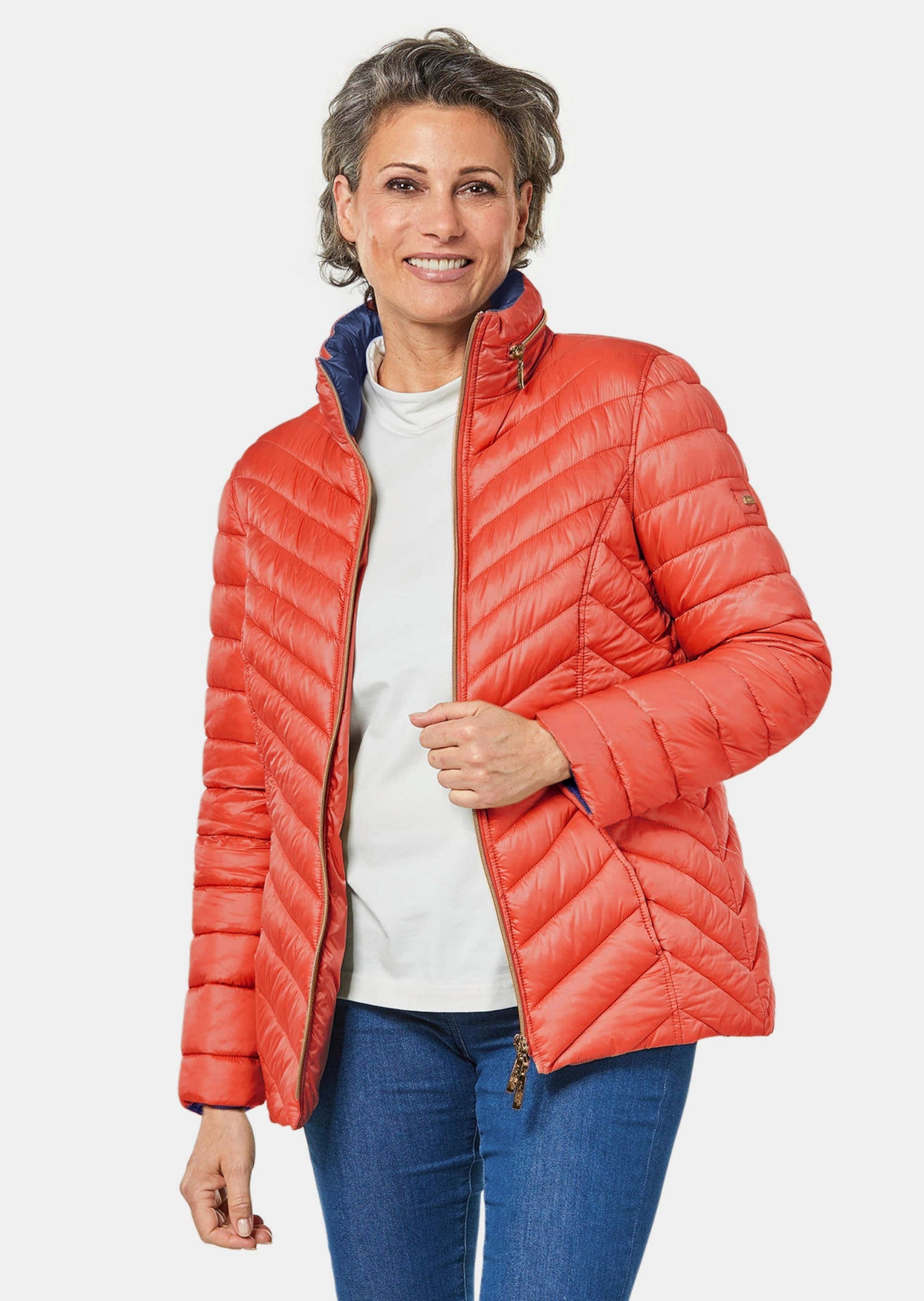 GOLDNER Steppjacke »Steppjacke Leichte Steppjacke in knitterarmer Ware«
