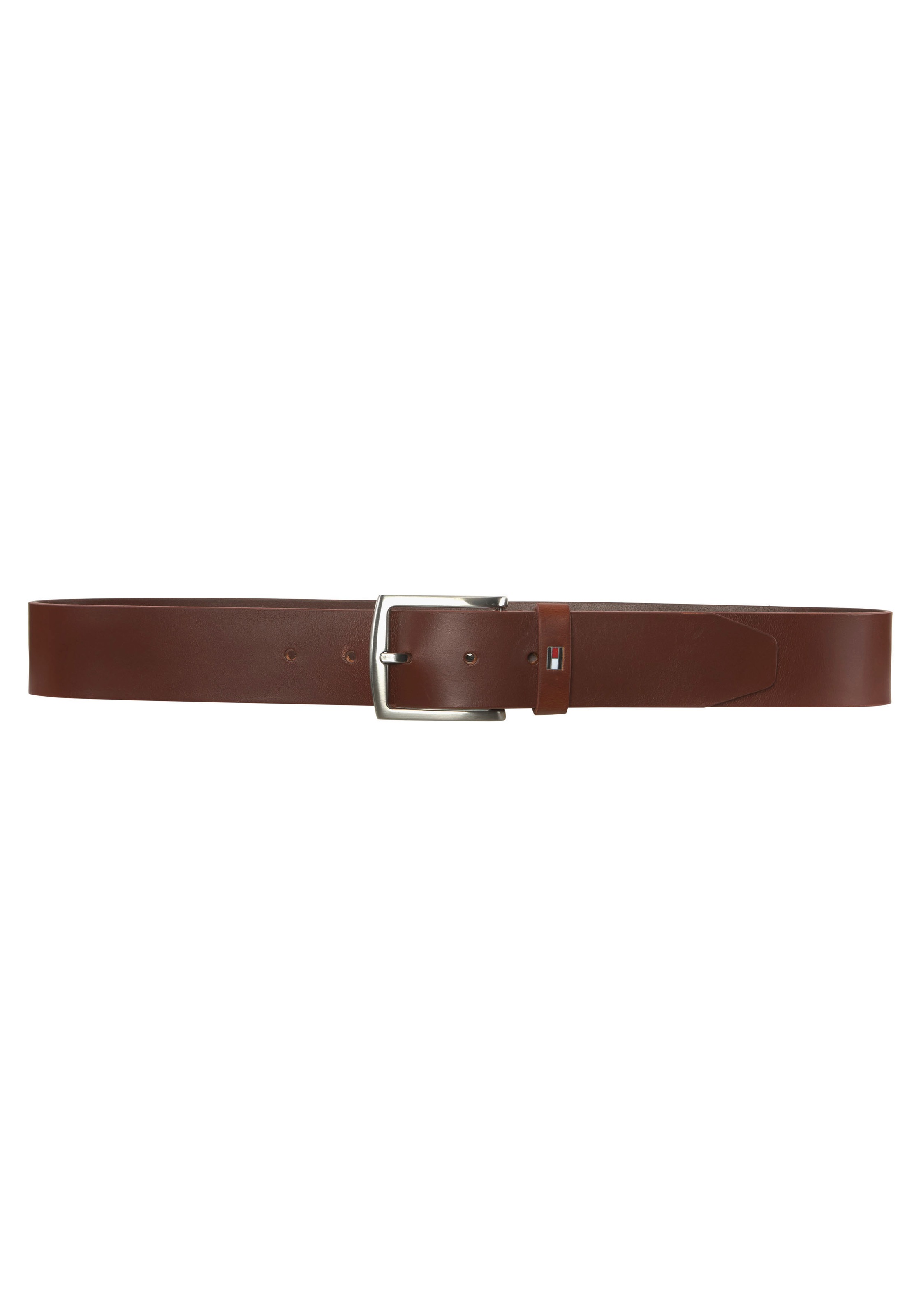 Tommy Hilfiger New Denton Leather Belt Brown 95 6