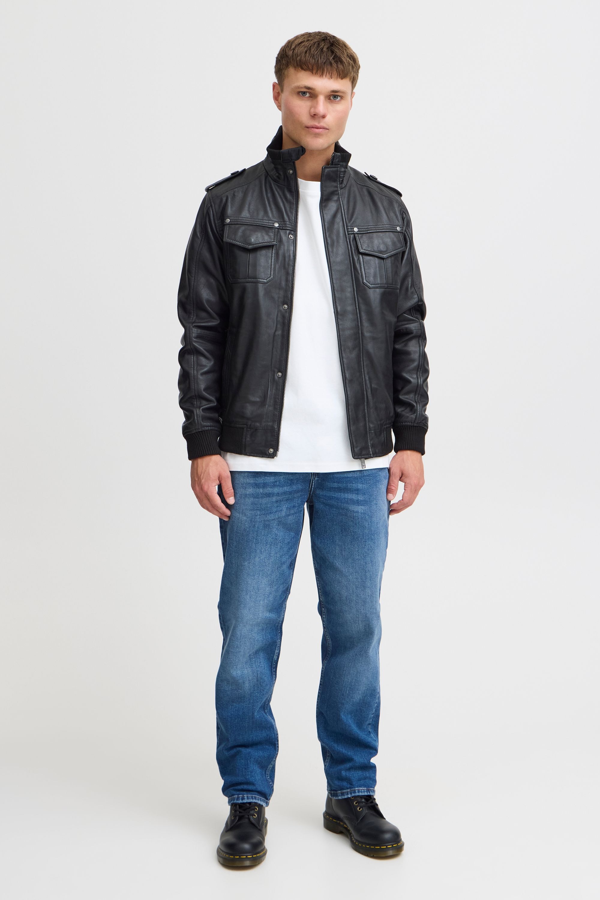!Solid Lederjacke »Lederjacke SDCamash«