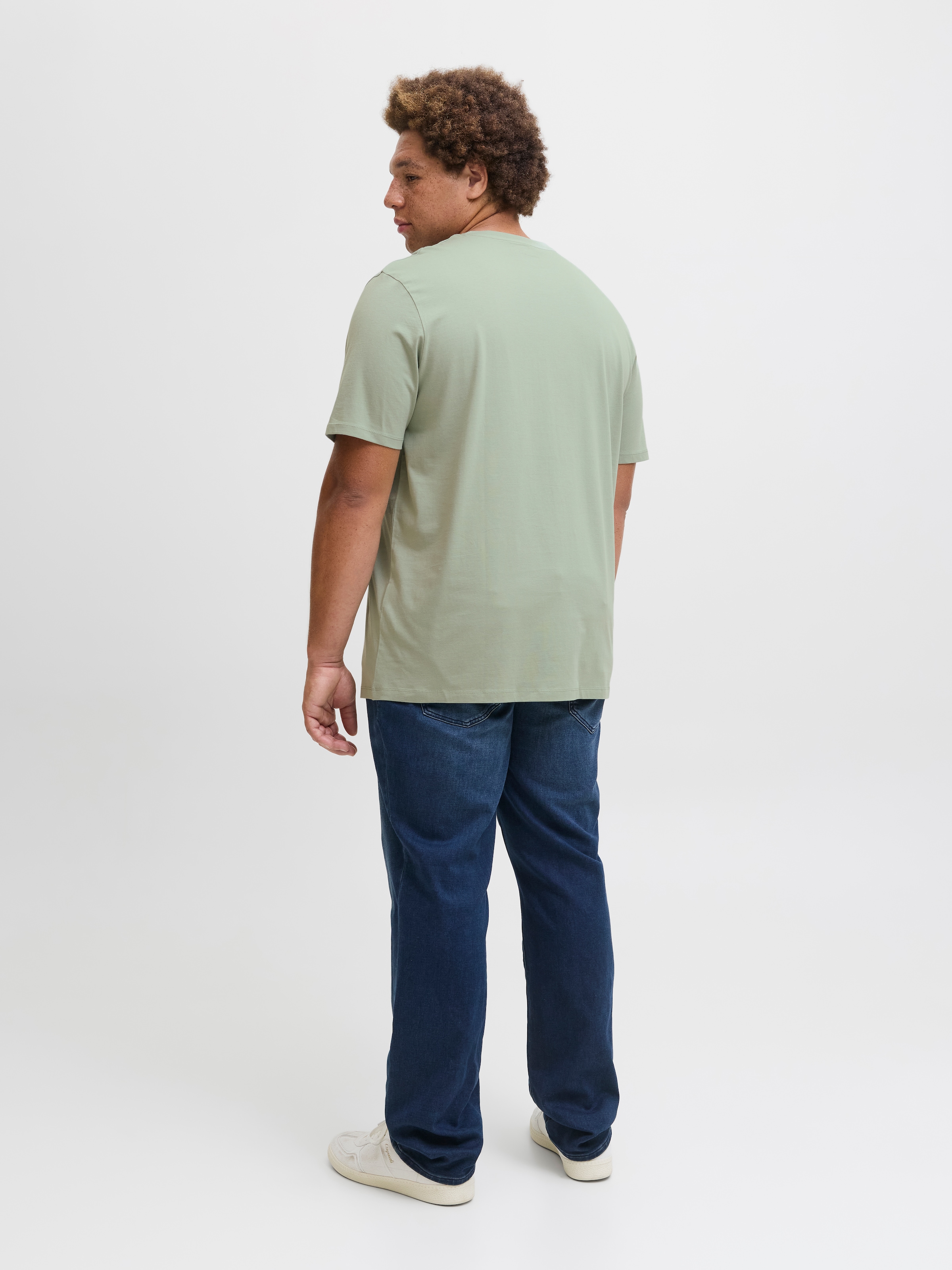 Jack & Jones PlusSize T-Shirt »JJELOGO TEE SS ONECK 2 COL AW25 NOOS PLS«