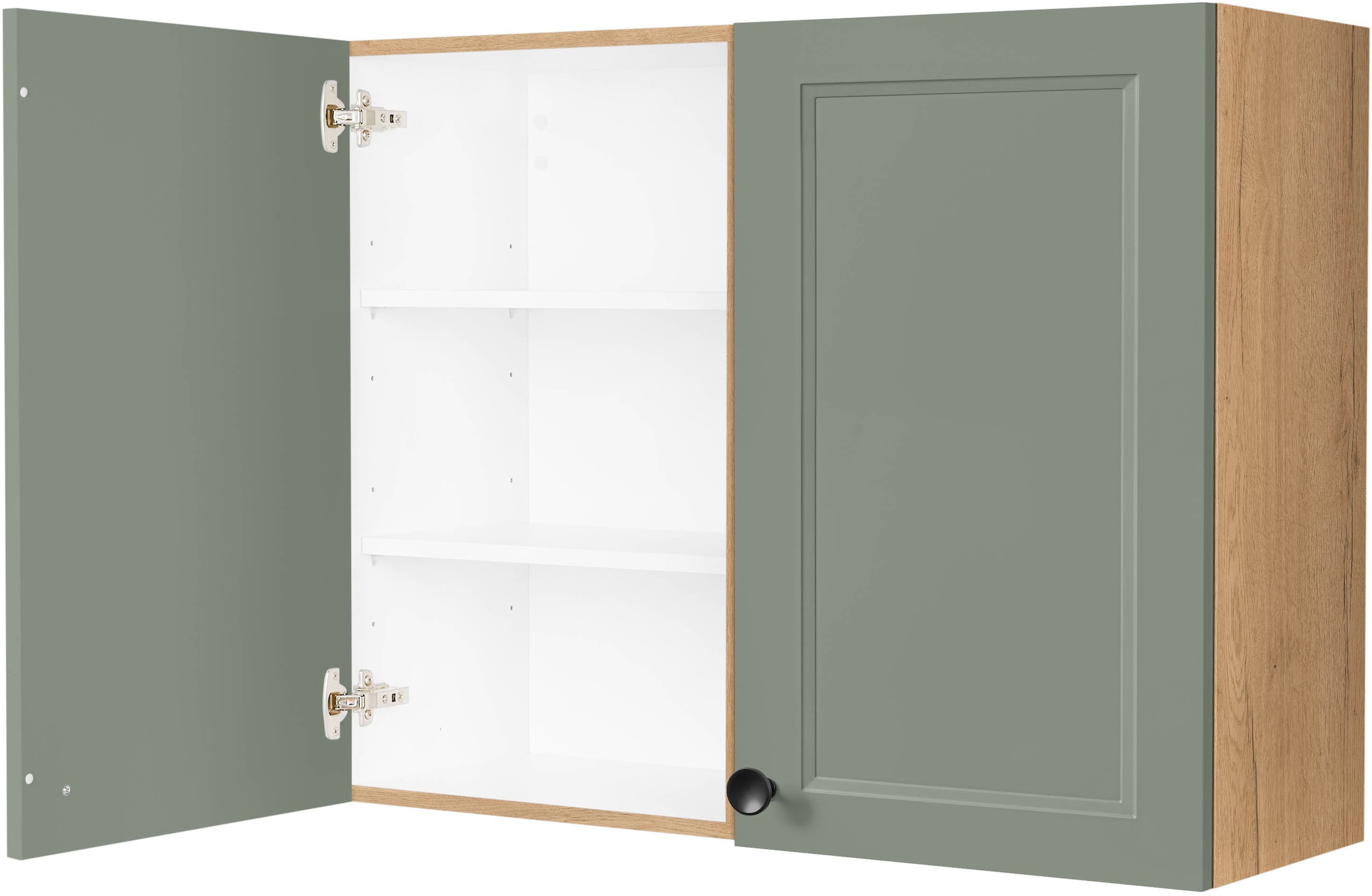 nobilia® Hängeschrank »"Cascada", vormontiert, mit zwei Einlegeböden,«, Breite 90 cm