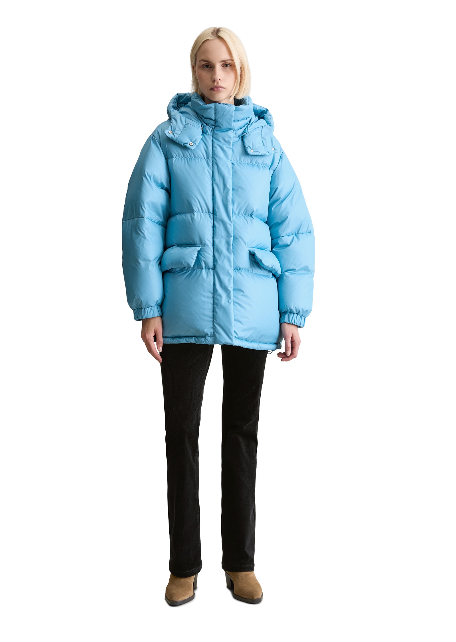 Marc O'Polo DENIM Outdoorjacke »aus recyceltem Polyester-Ripstop« ohne Kapuze