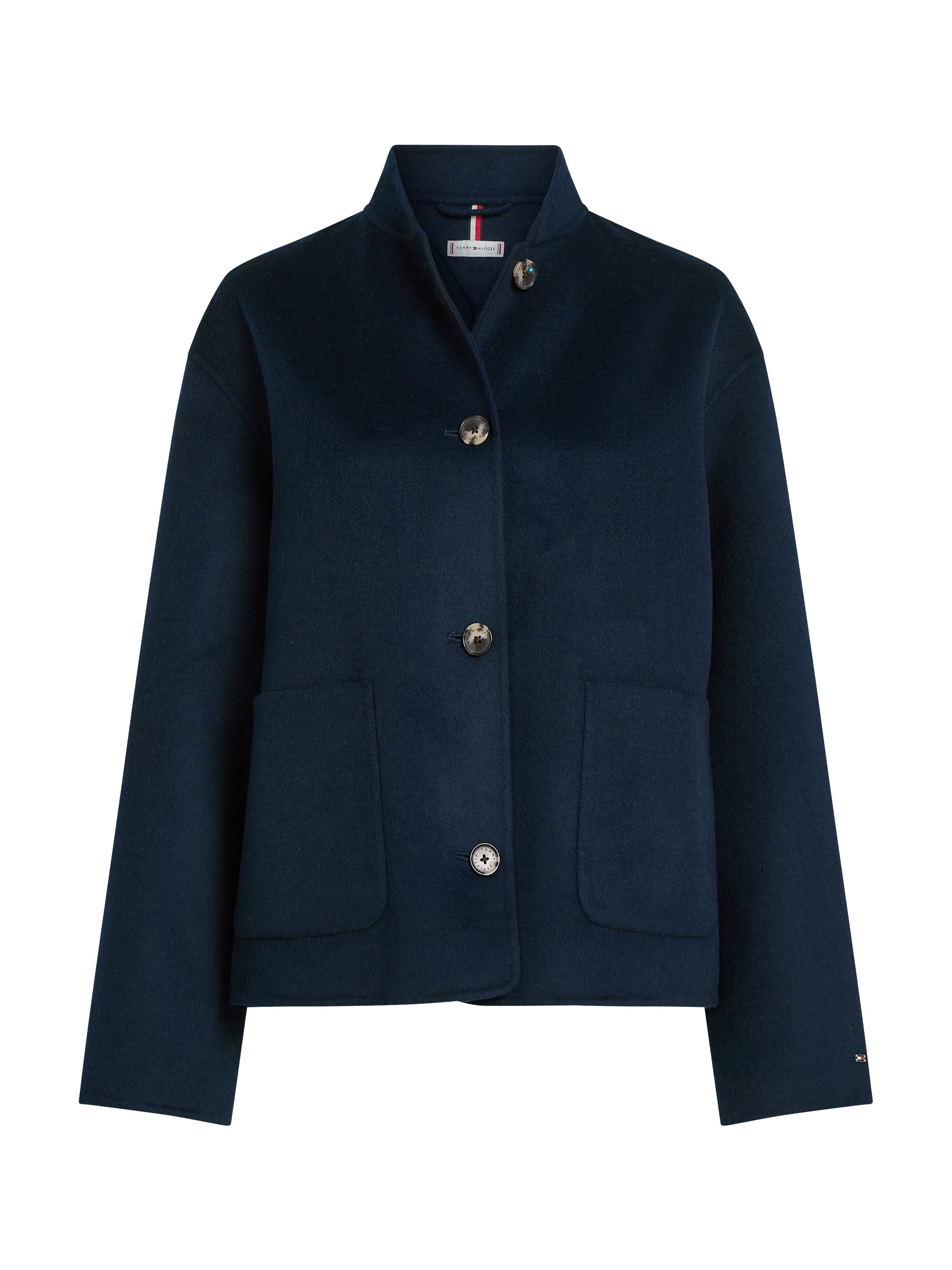 Tommy Hilfiger Bomberjacke »DF WOOL BOMBER JACKET«, mit Wollanteil