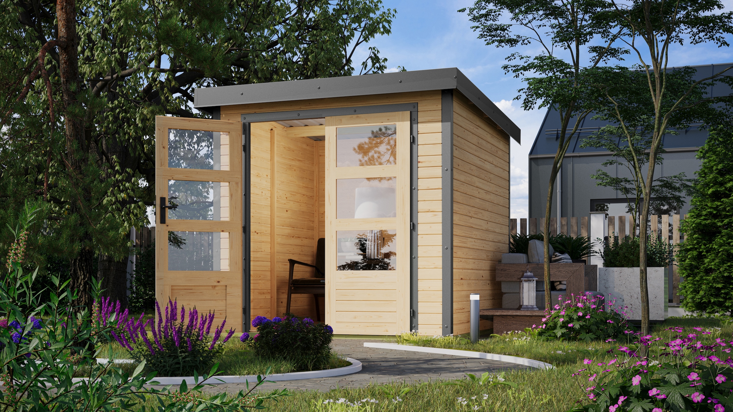 Karibu Gartenhaus »Jupiter 2 A«