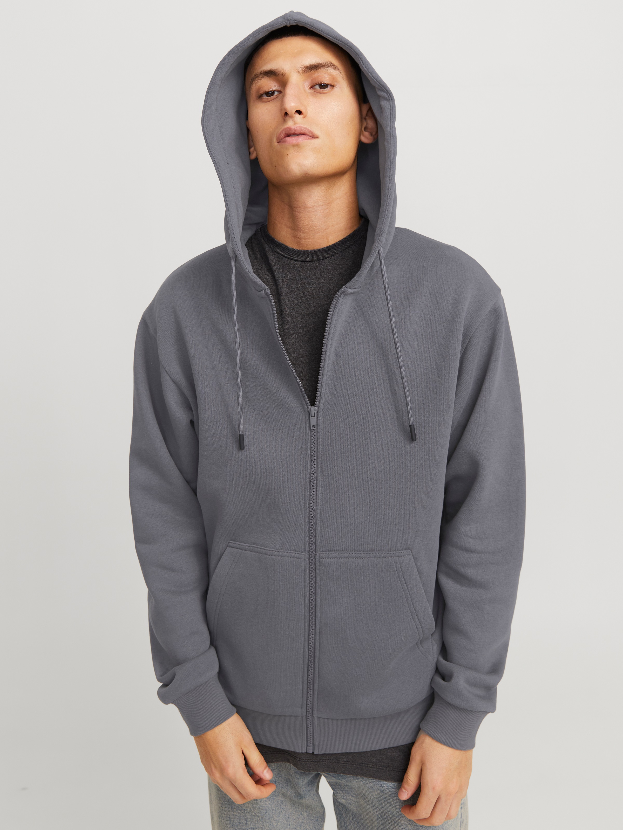Jack & Jones Kapuzensweatjacke "JJEBRADLEY mit Kapuze, ideal für kalte Jahr günstig online kaufen