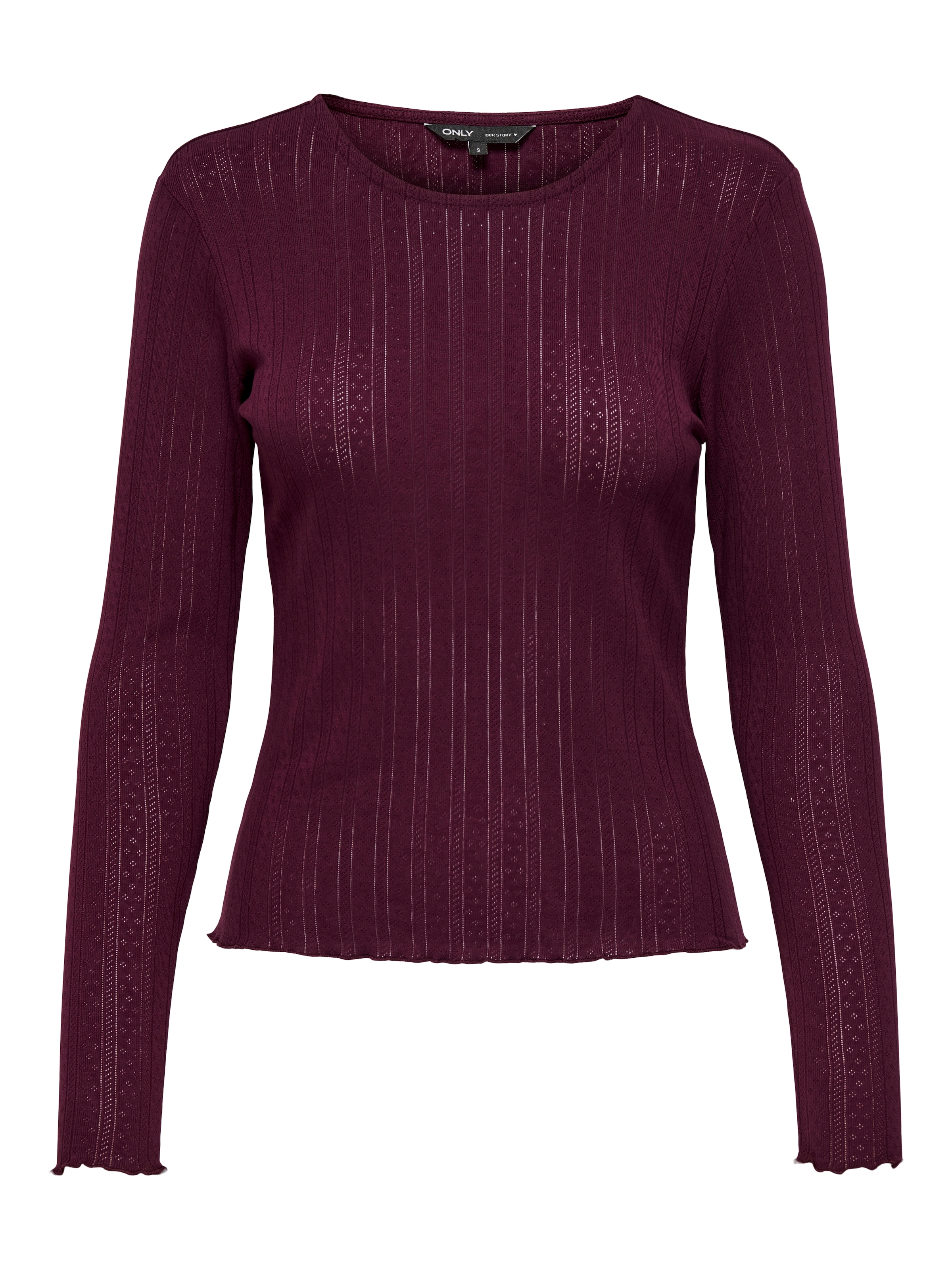ONLY Langarmshirt »ONLCARLOTTA L/S TOP NOOS JRS«