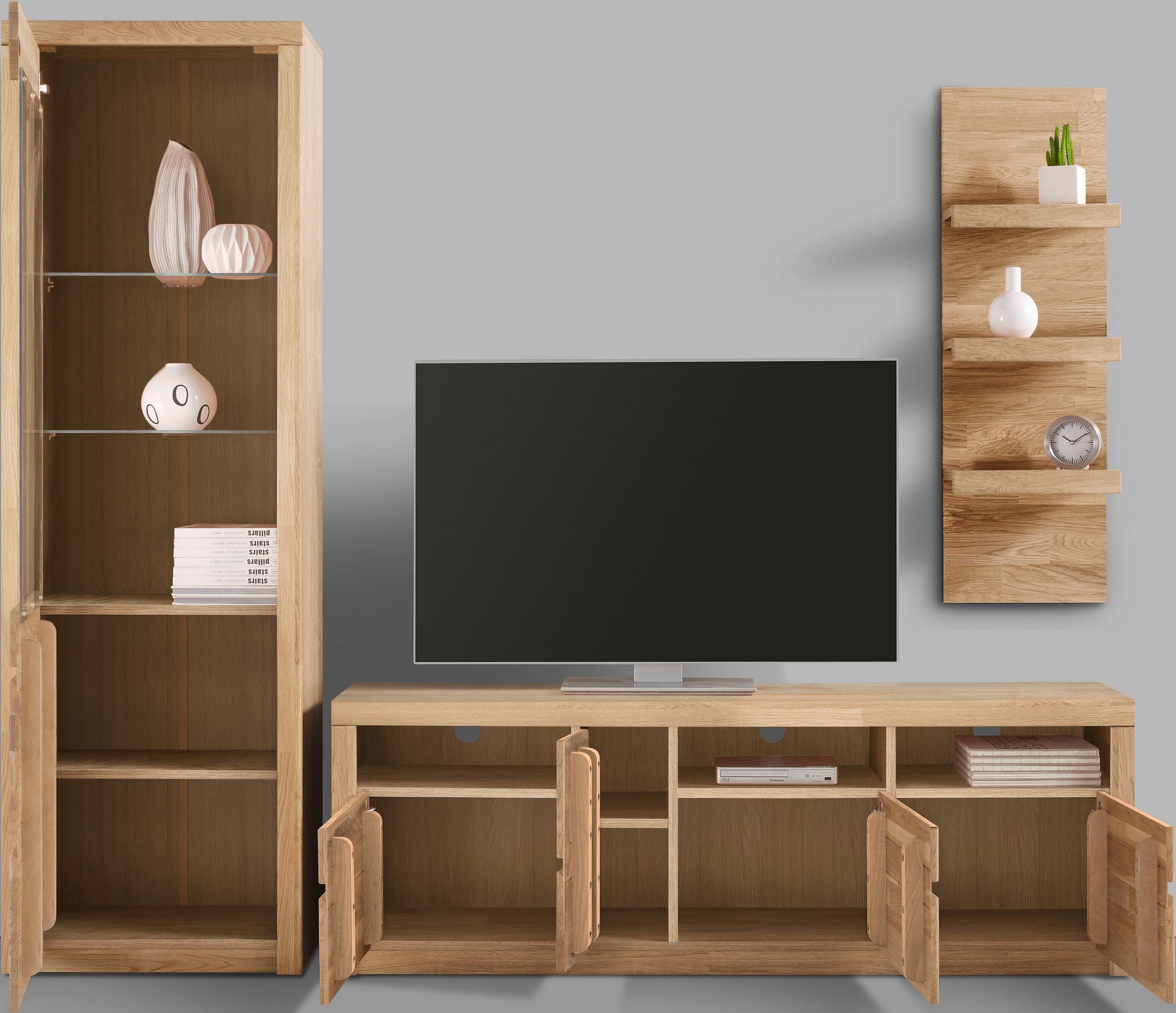 Home affaire Wohnwand "Silkeborg" Set, 3 Stk. tlg. günstig online kaufen