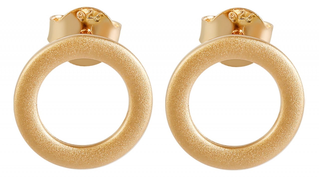 Adelia´s Paar Ohrhänger »Neuheit 2025 - Damen Ohrstecker aus 925 Sterling Silber Ø 11 mm«