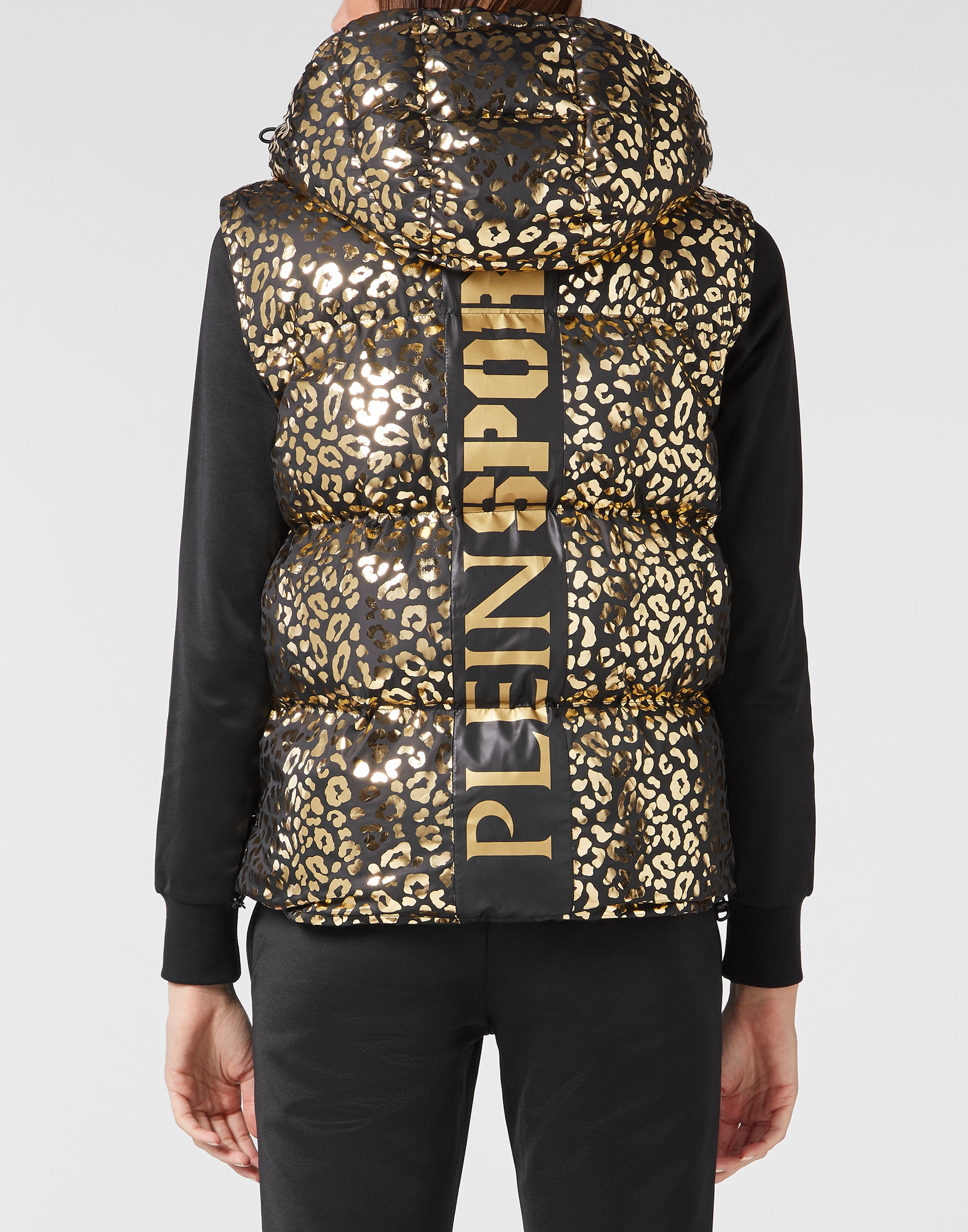 PLEIN SPORT Daunenweste »Leopard«