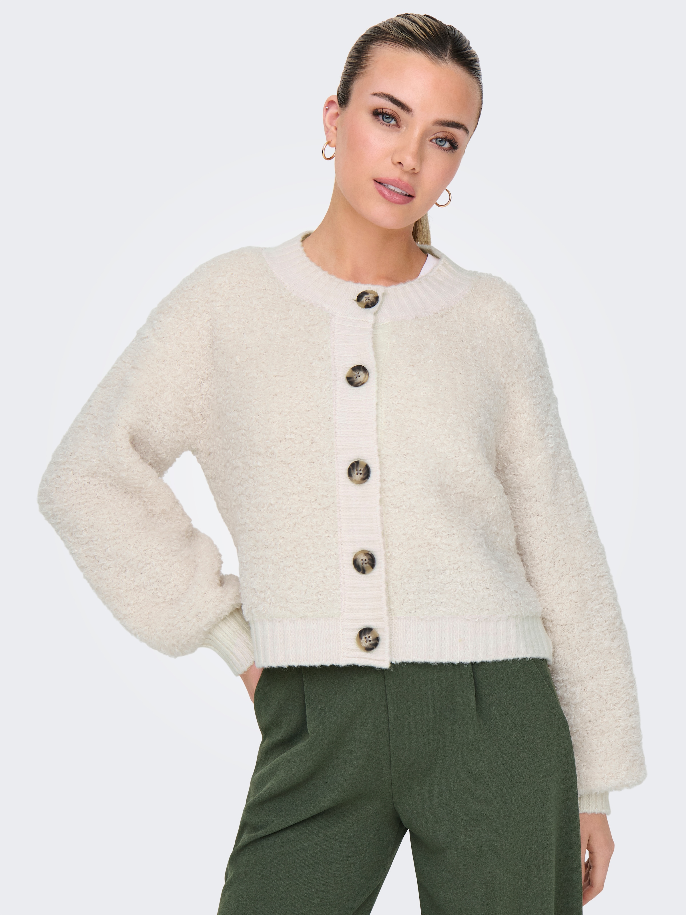 JDY Strickjacke "JDYEIRA LIFE L/S O-NECK CARDIGAN KNT" günstig online kaufen
