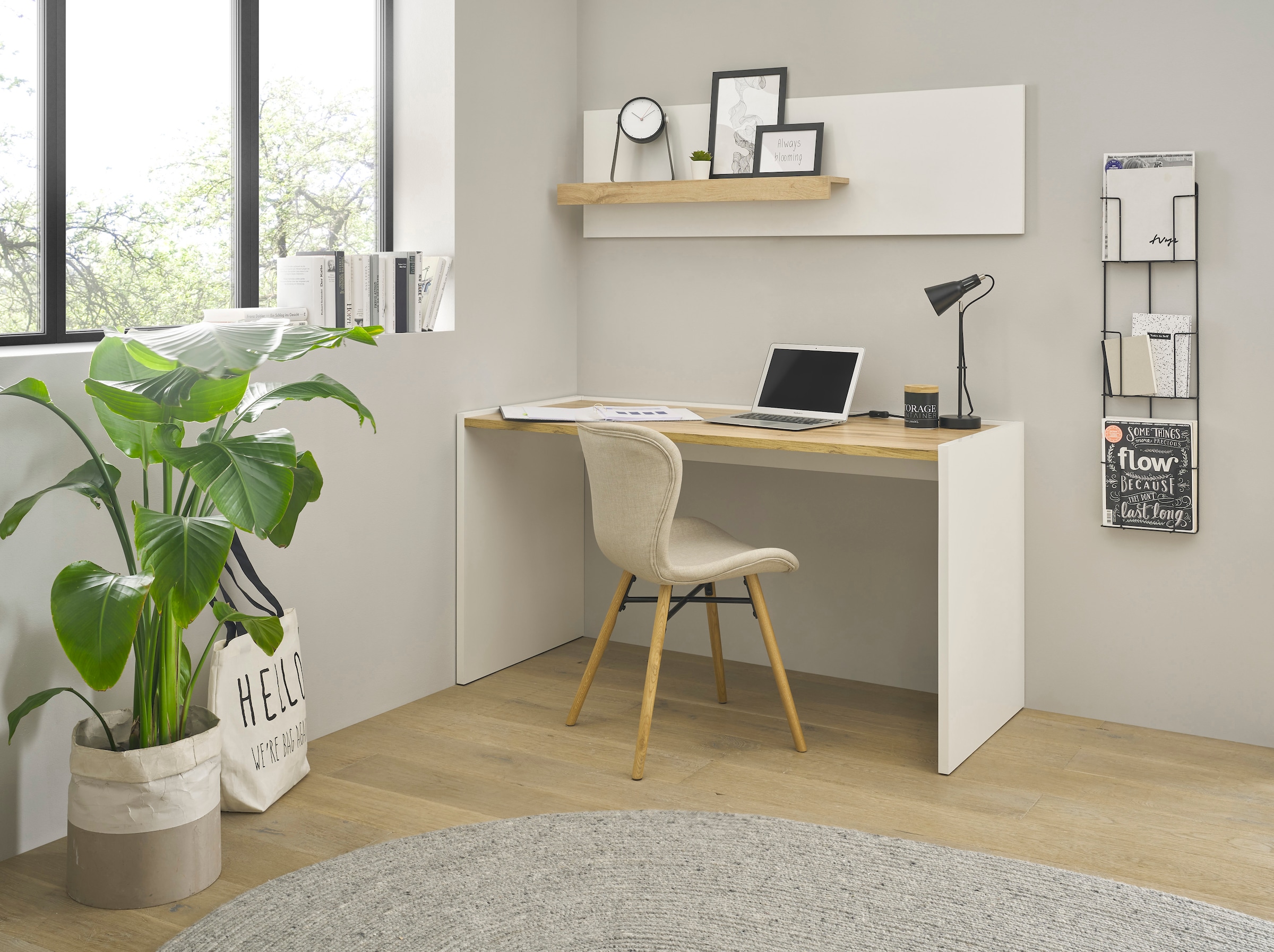 Home affaire Büromöbel-Set "CiTY/GiRON" Set, 2 Stk. tlg. günstig online kaufen