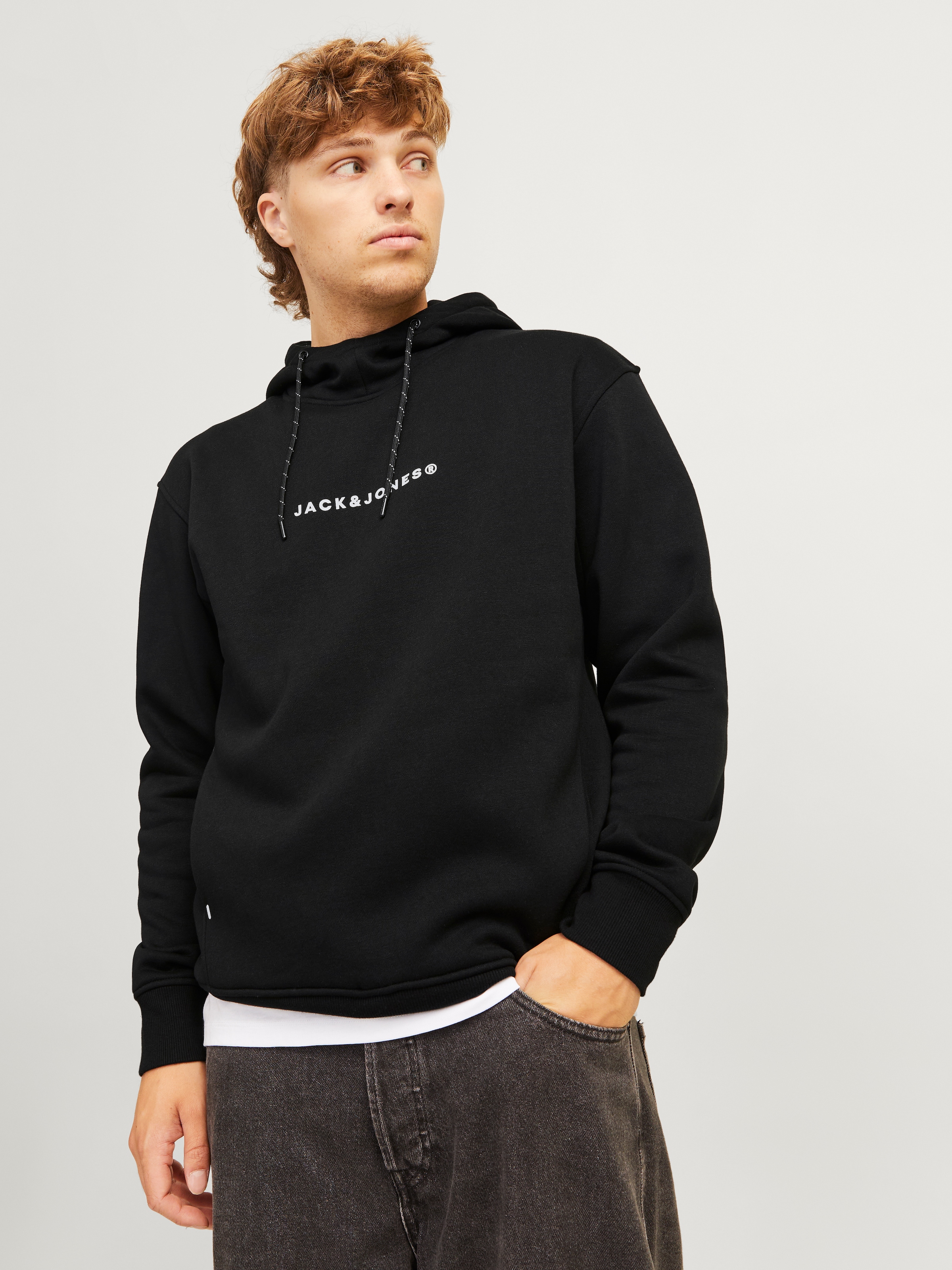 Jack & Jones Kapuzensweatshirt "JJTREE SWEAT HOOD" günstig online kaufen