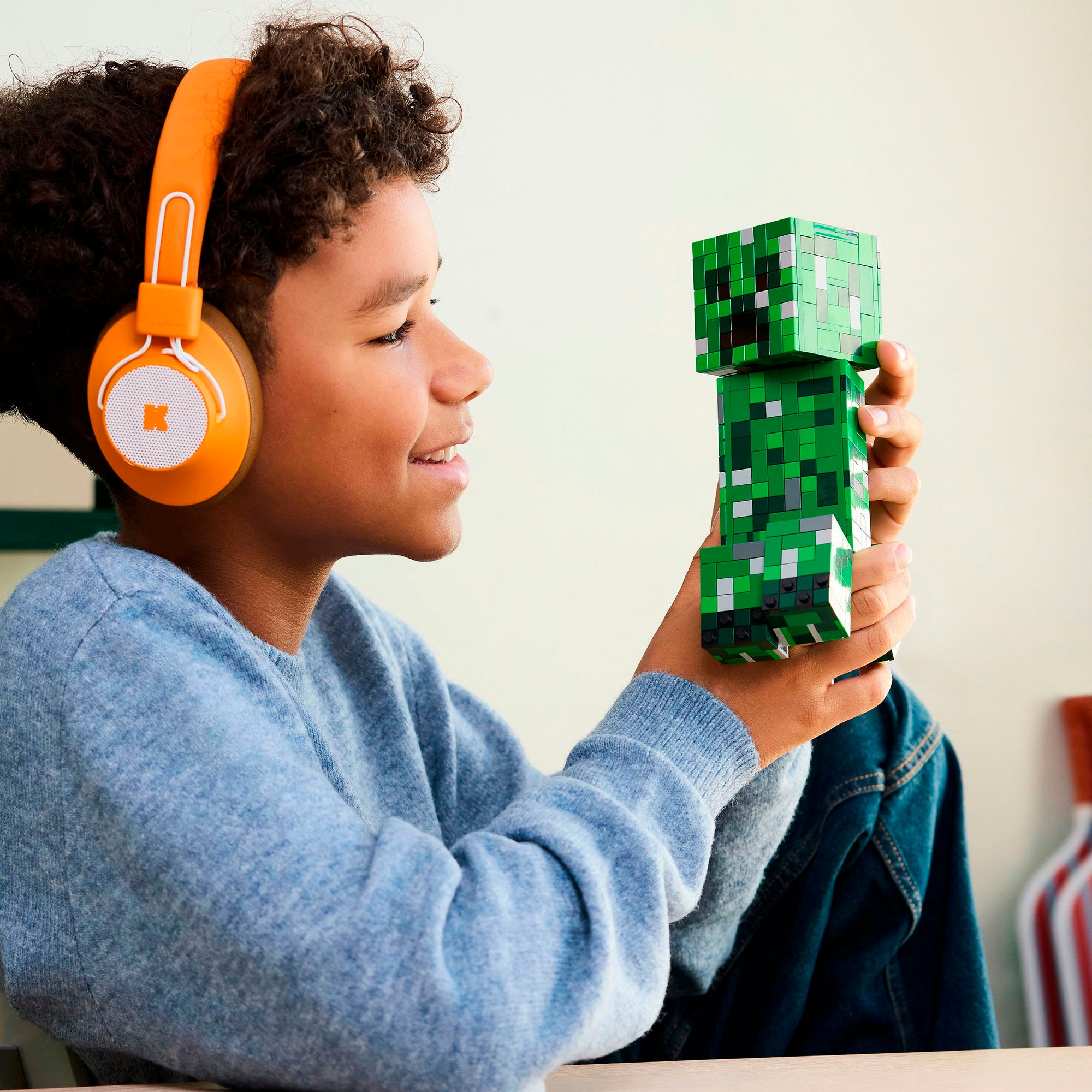 LEGO® Konstruktionsspielsteine »Der Creeper (21276), LEGO Minecraft«, (665 St.), Made in Europe