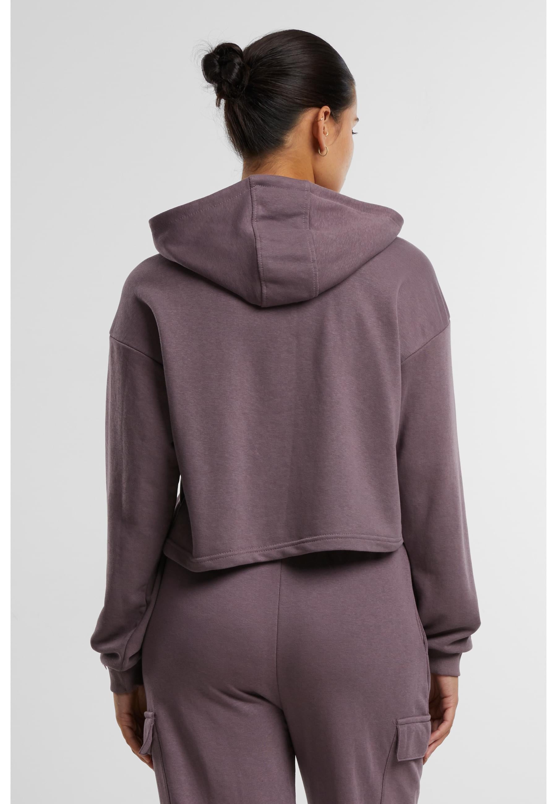 URBAN CLASSICS Kapuzenpullover »Urban Classics Damen Ladies Oversized Cropped Light Terry Hoodie«, (1 tlg.)