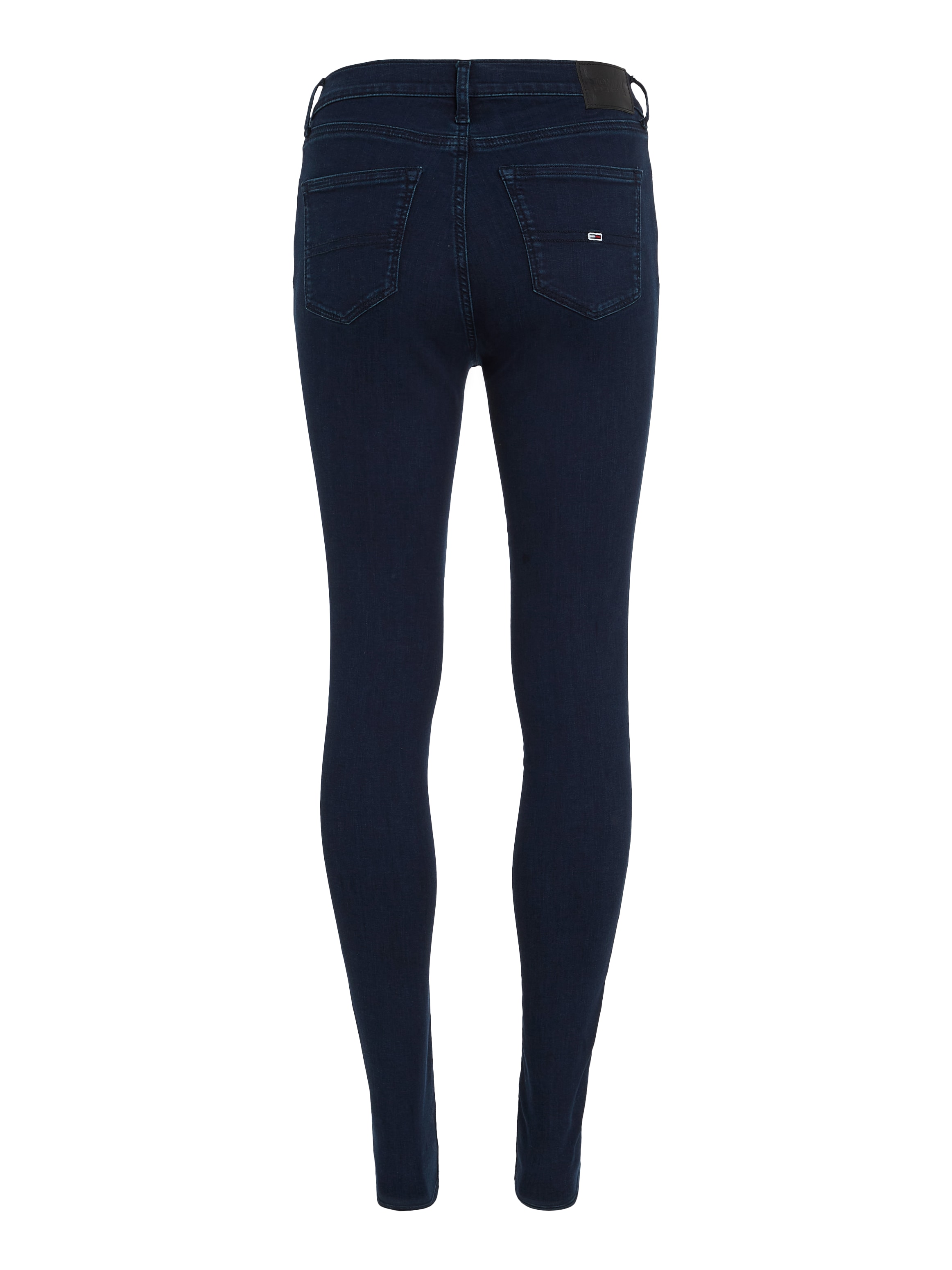 Tommy Jeans Skinny-fit-Jeans »Nora Mid Rise Skinny Fit«, mit Tommy Jeans Logo-Badge & Stickereien