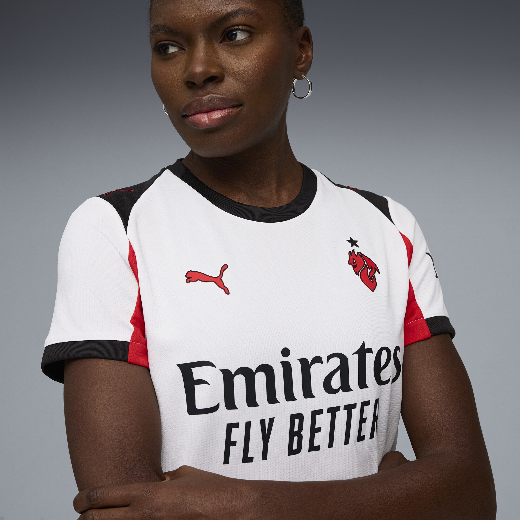 PUMA Trainingsshirt »AC Milan 25/26 Auswärtstrikot Damen«