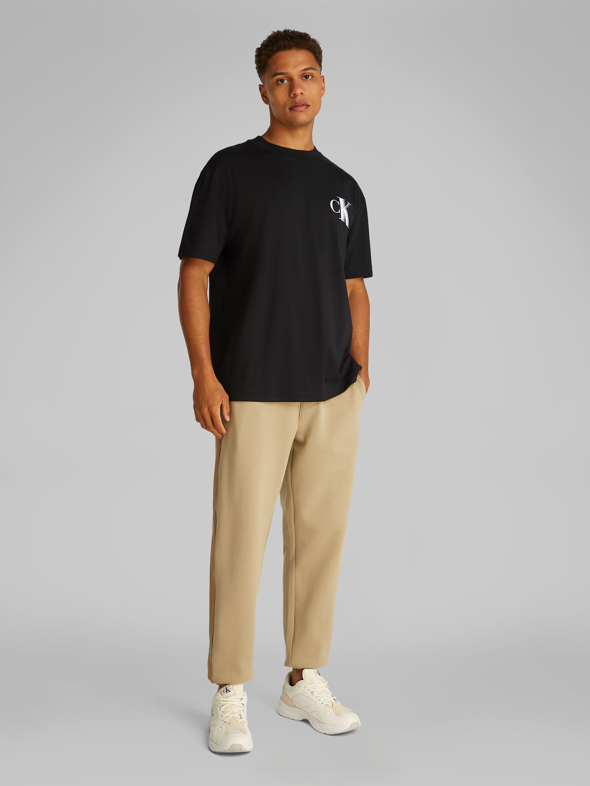 Calvin Klein Jeans T-Shirt »BOLD CK TEE«, mit großem Logo am Rücken