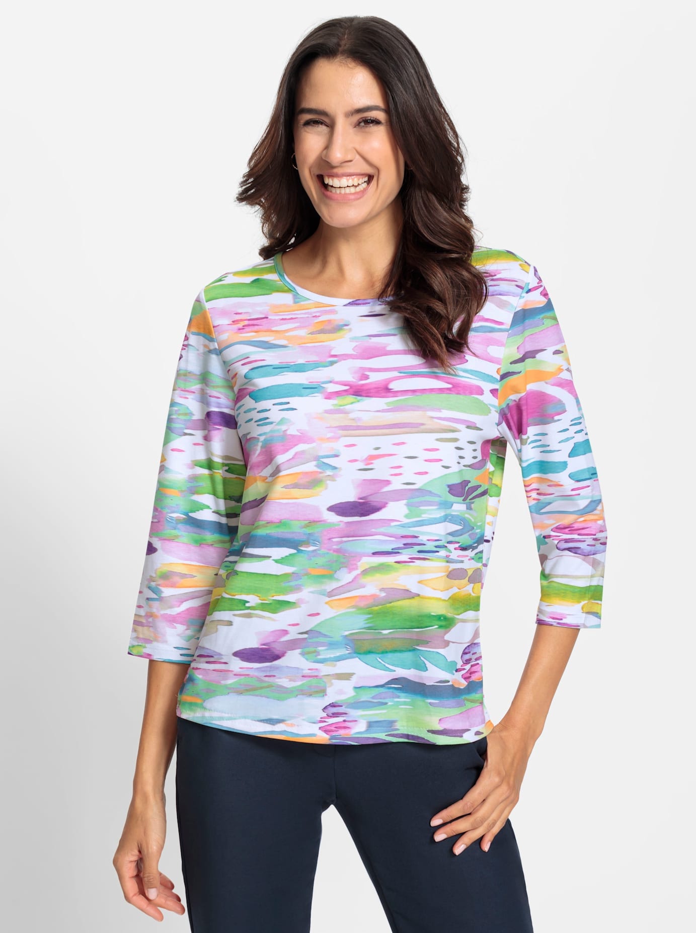 Inspirationen Print-Shirt »Print-Shirt«, (1 tlg.)