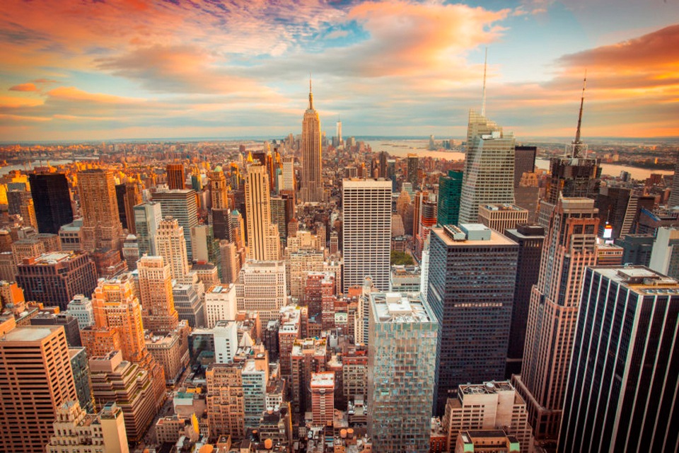 Papermoon Fototapete "Manhattan Midtown" glatt