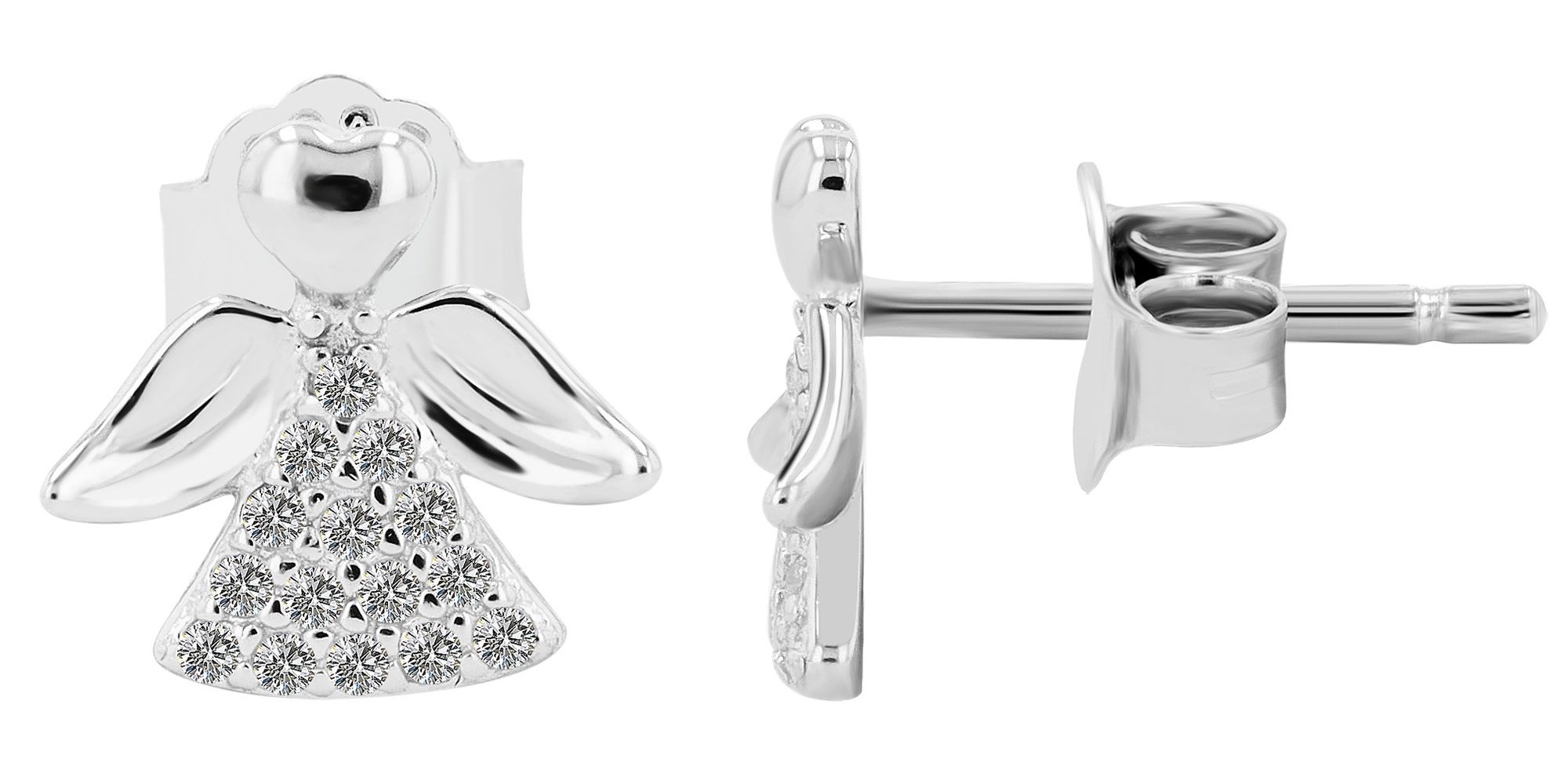 Adelia´s Paar Ohrhänger »Damen Ohrringe – Ohrstecker aus 925 Silber« Zum Verschenken – ideal zum Muttertag