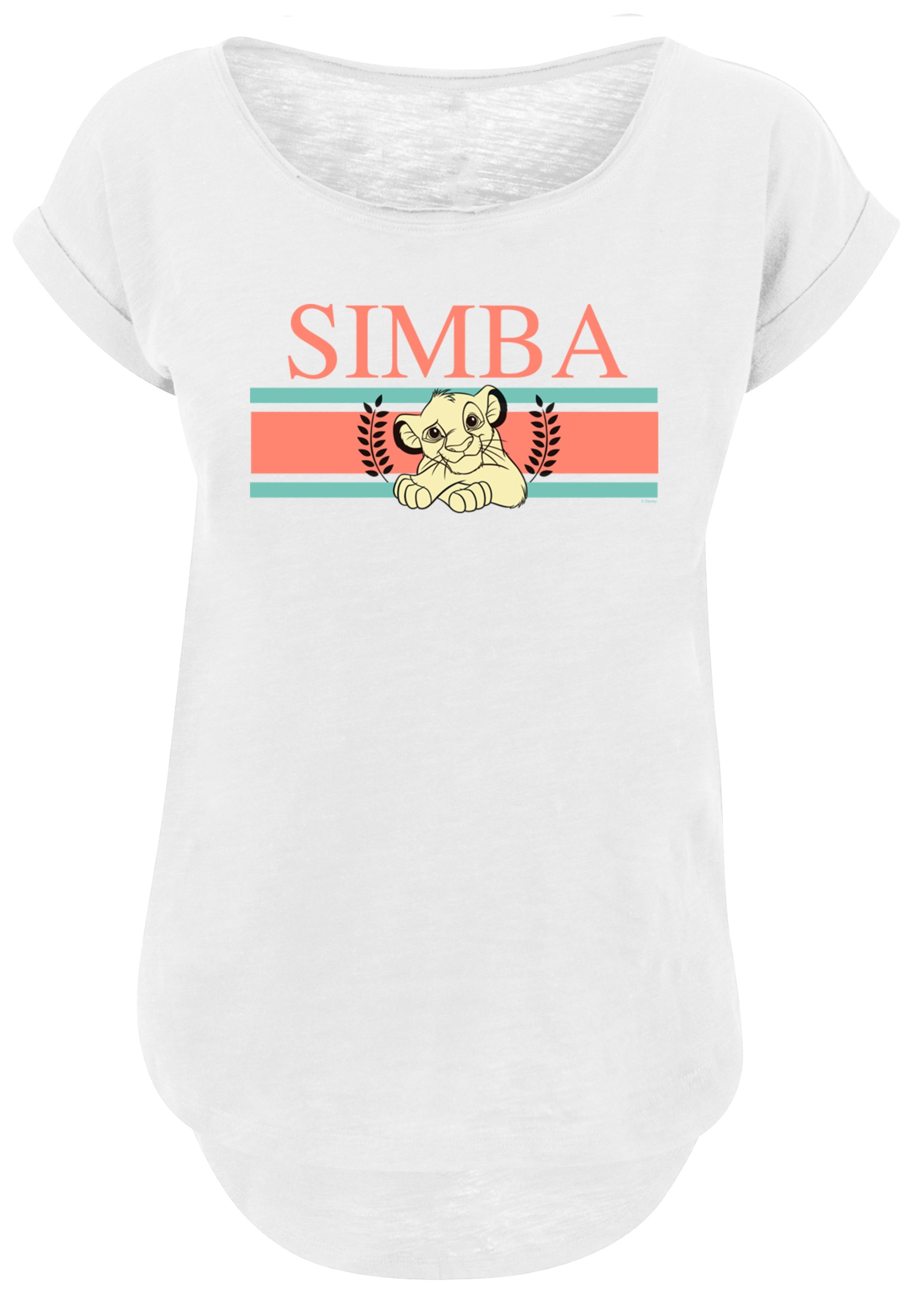 F4NT4STIC T-Shirt "König der Löwen Simba Stripes", Print günstig online kaufen