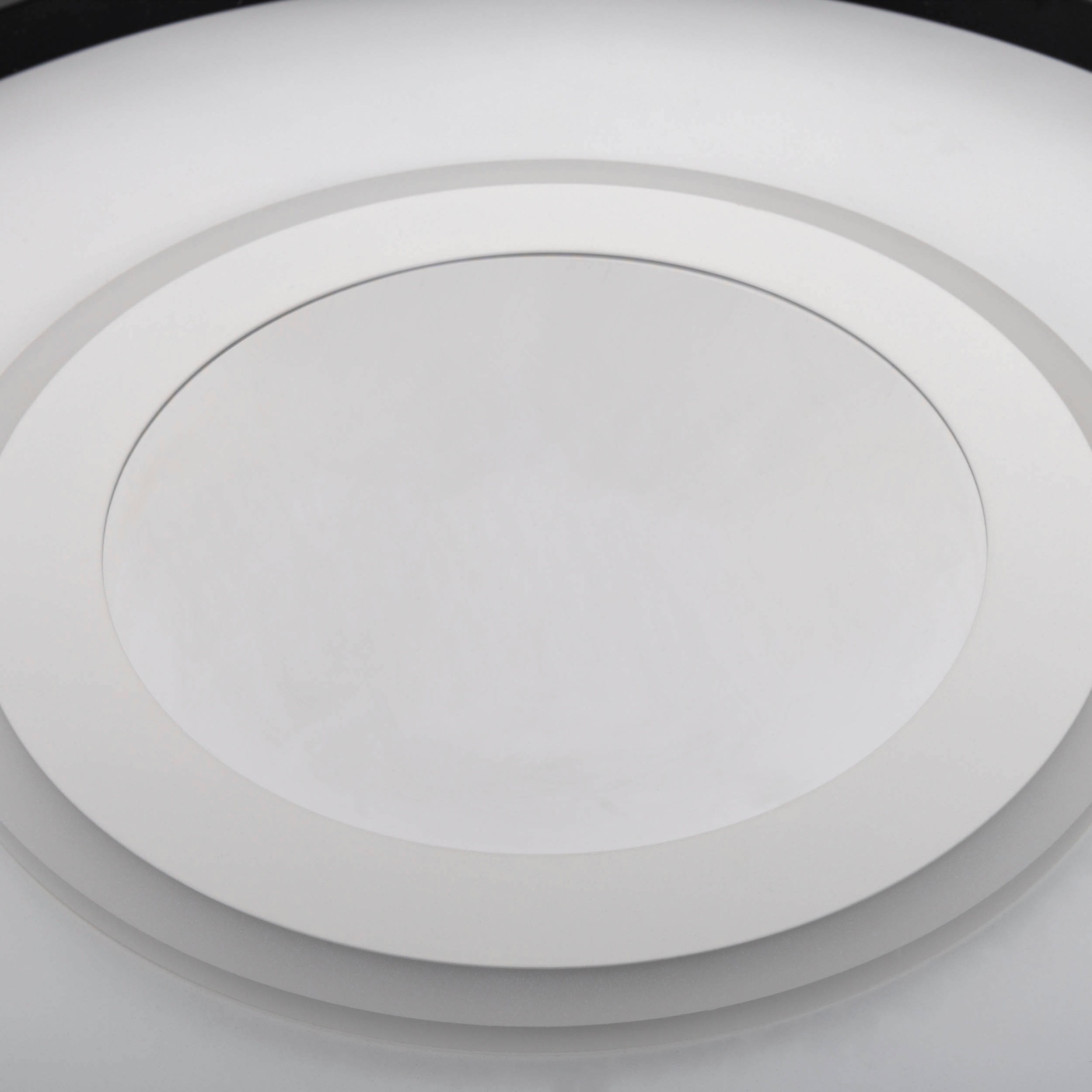 my home LED Deckenleuchte »Mona Deckenlampe mit Infinity 3D Effekt«, 1 flammig, Leuchtmittel LED-Board | LED fest integriert, D: 50cm, dimmbar, inkl. Memory, CCT, Fernbedienung, 40W, Tunnel Mirror