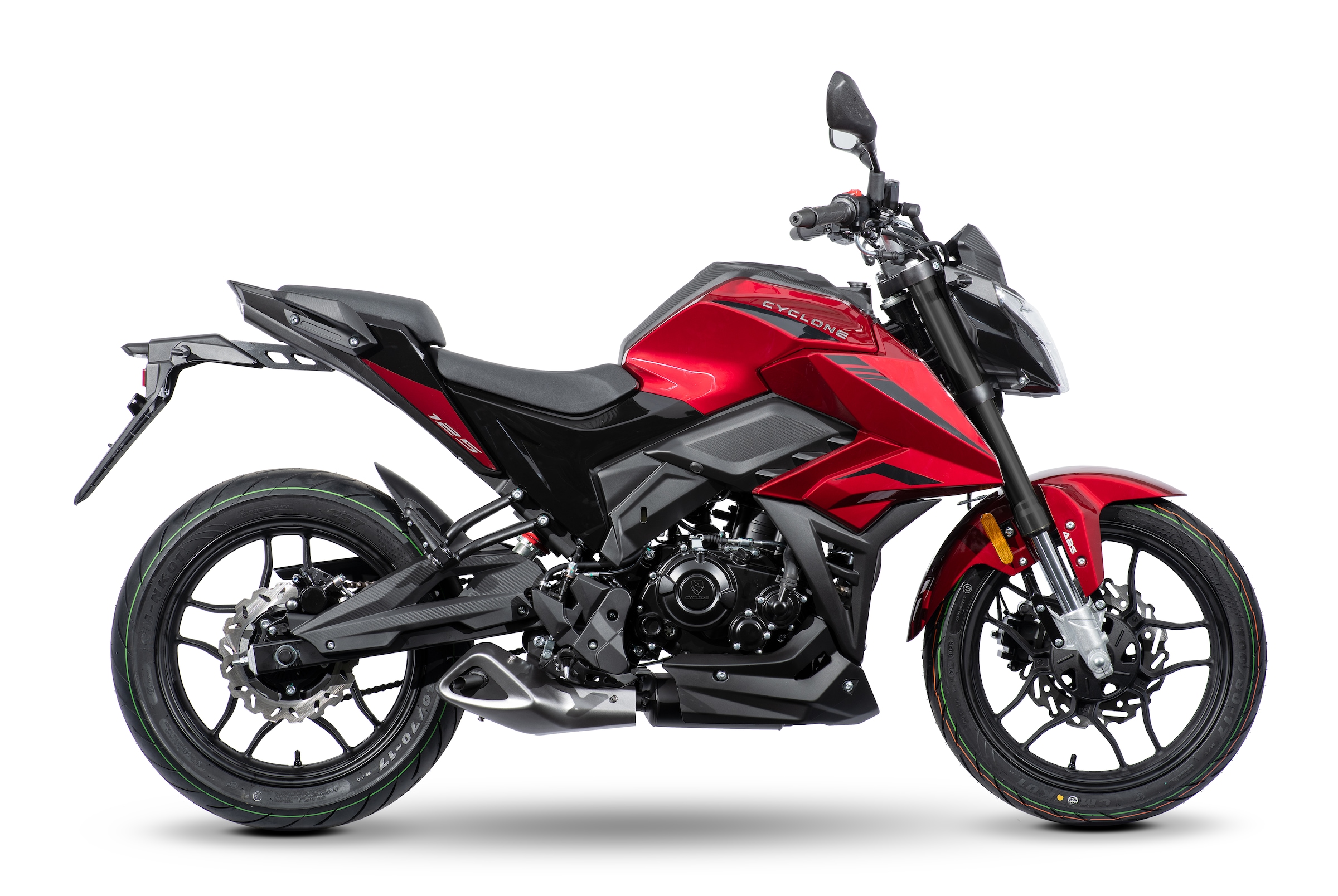 Cyclone Motorrad »Batllo5, 125, E5+, Naked« 124 cm³ 95 km/h Euro 5+ 15 11 kW, 15 PS, ABS, 125er Naked, digitales Cockpit